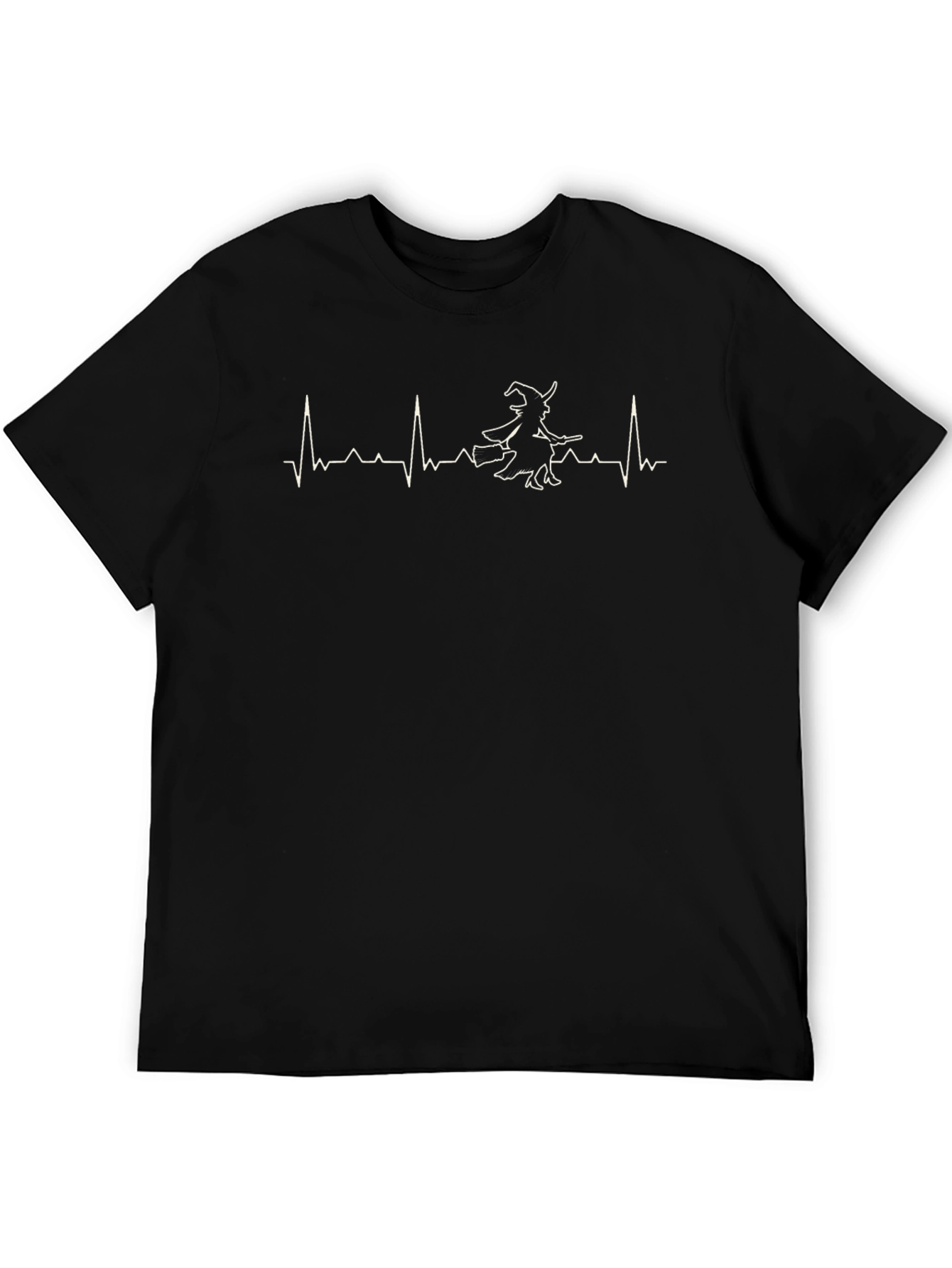 Halloween Witch Heartbeat T-Shirt