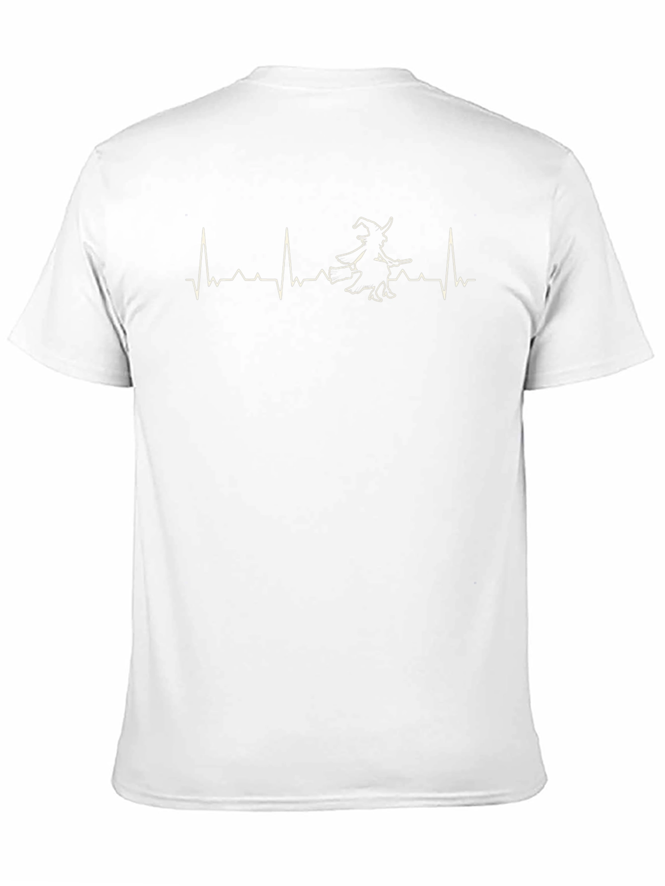 Halloween Witch Heartbeat T-Shirt
