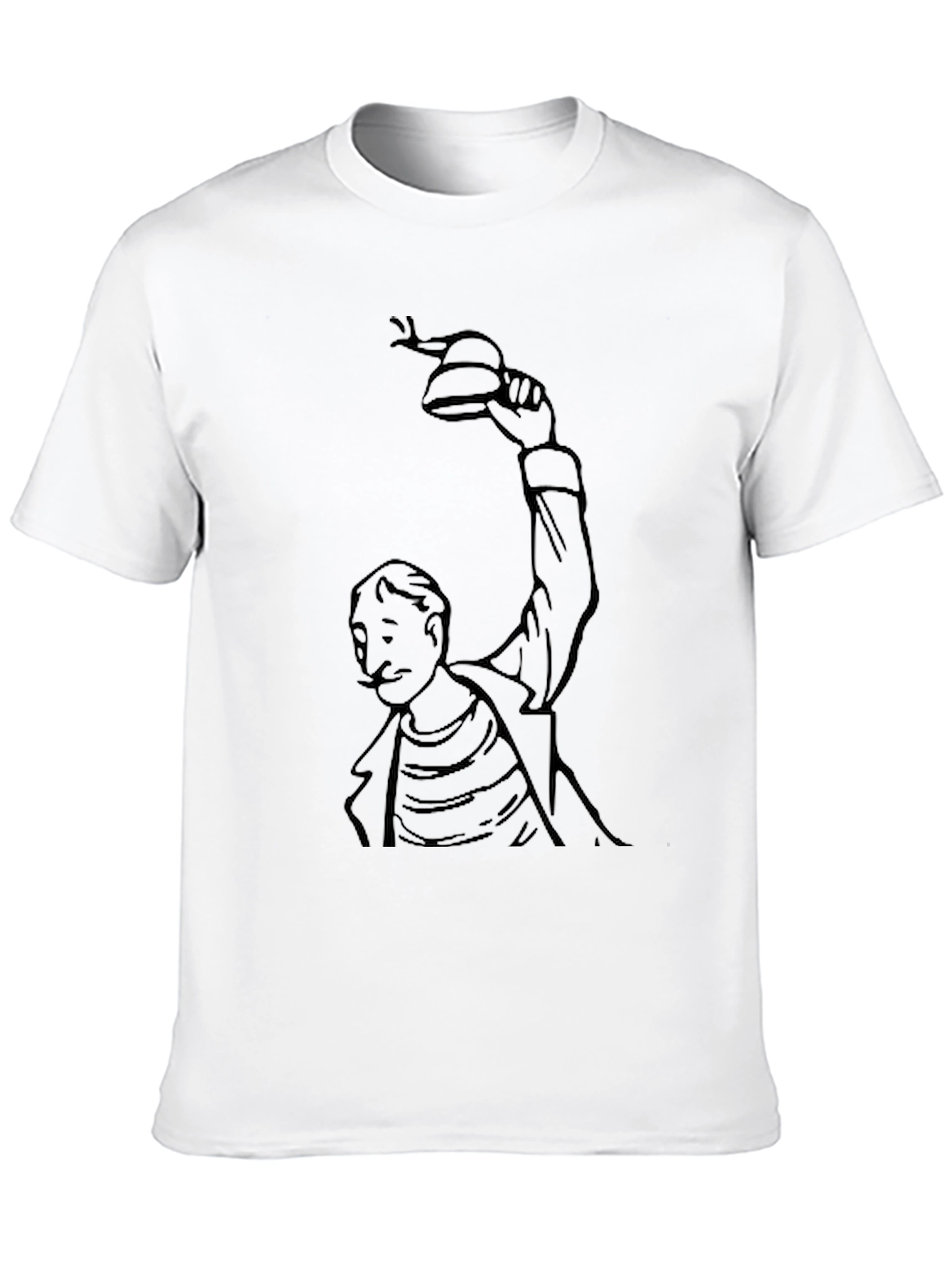 Cartoon Character Graphic T-Shirt