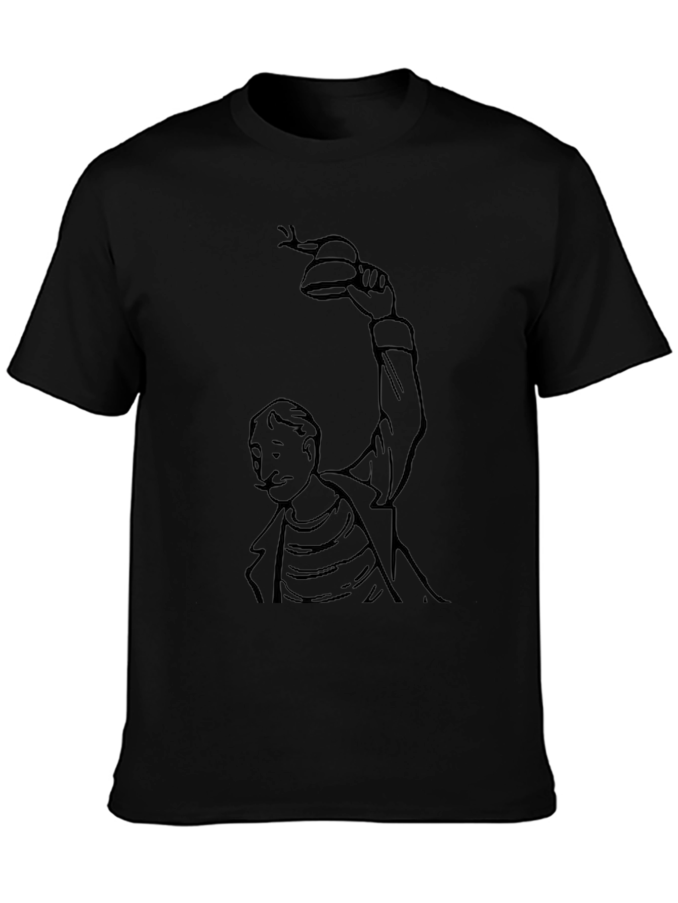Cartoon Character Graphic T-Shirt