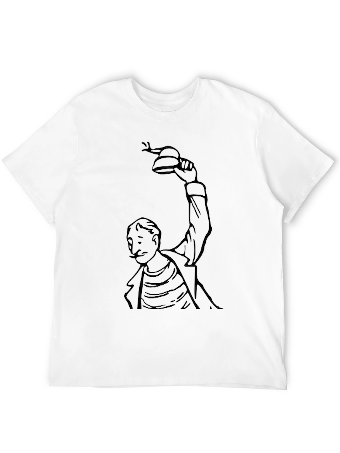 Cartoon Character Graphic T-Shirt