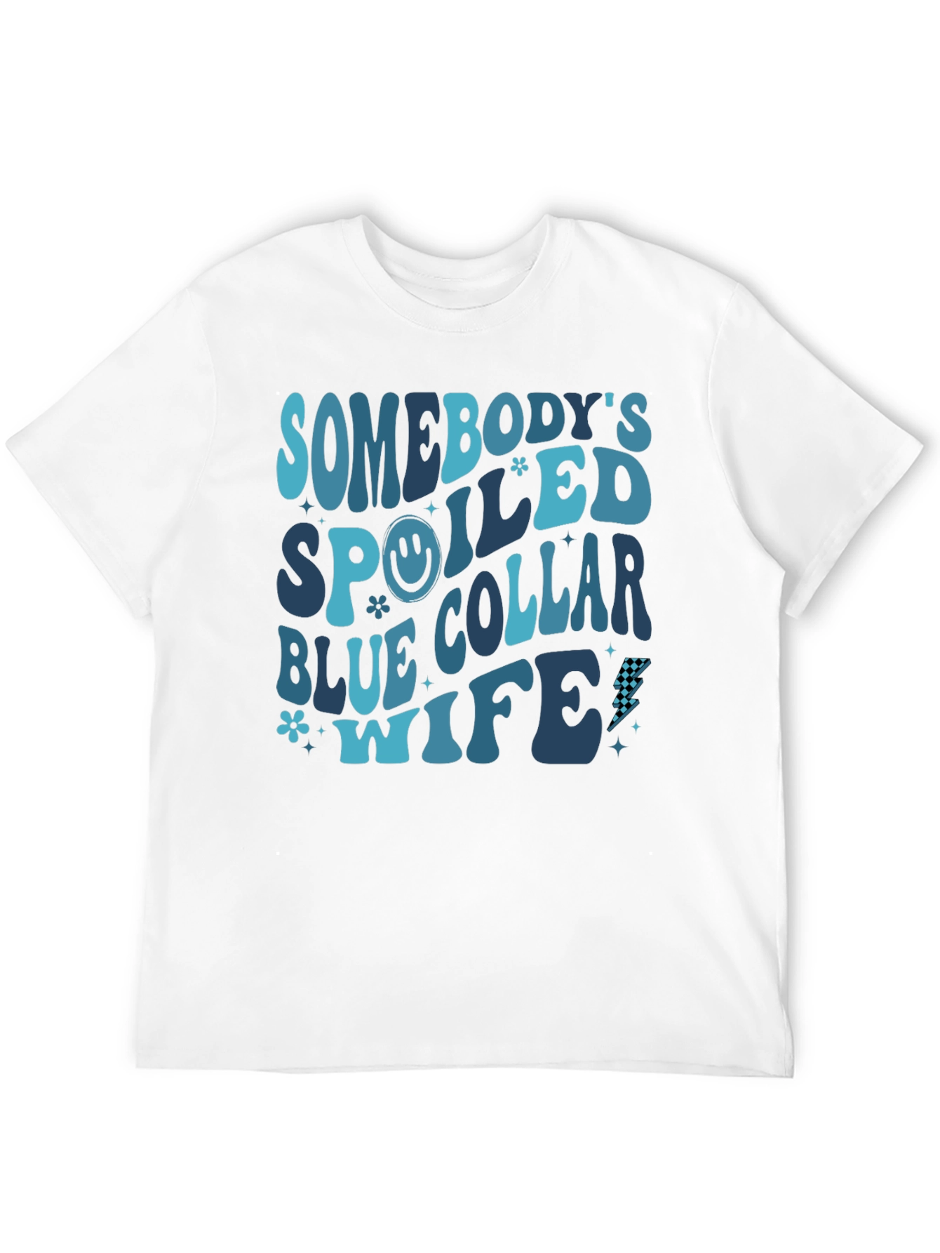 Spoiled Blue Collar Wife Graphic Tee