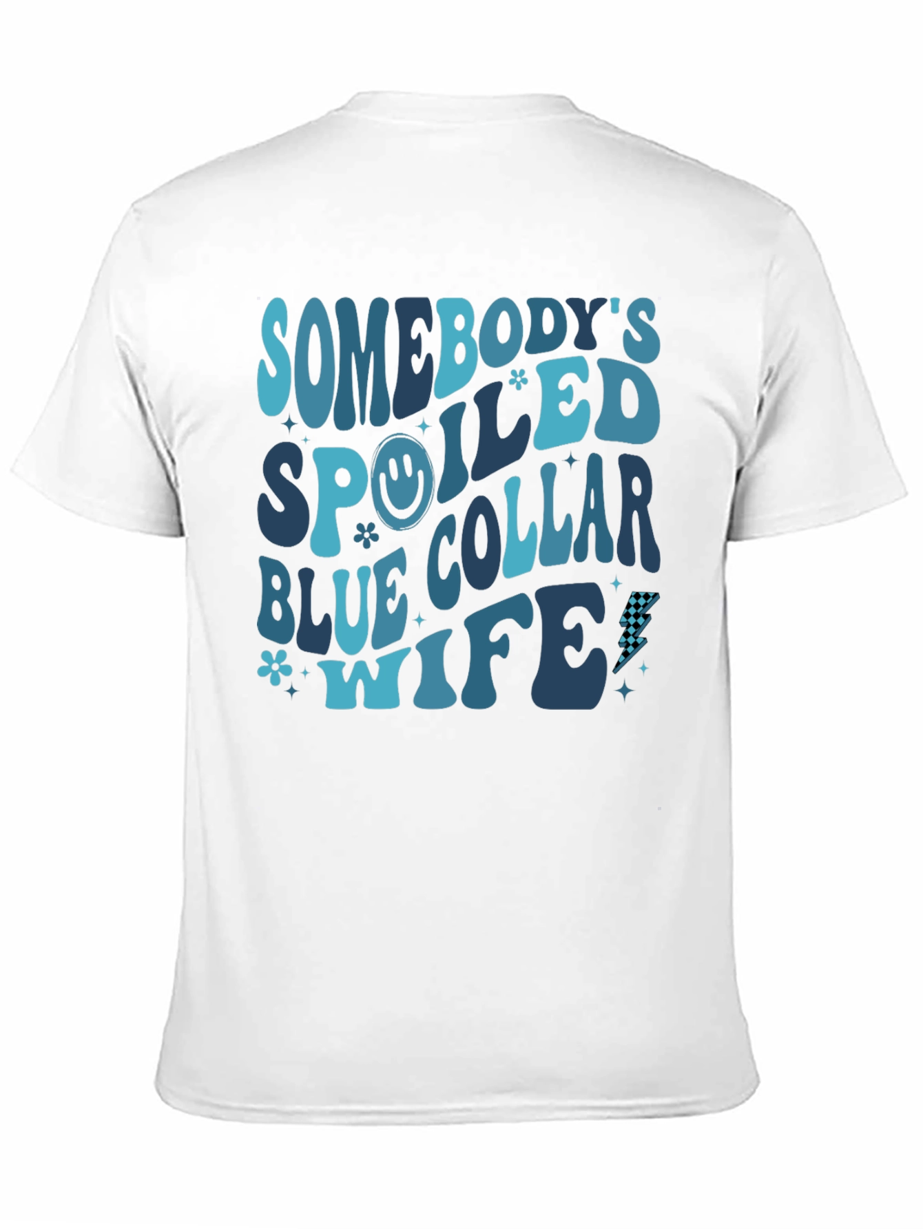 Spoiled Blue Collar Wife Graphic Tee