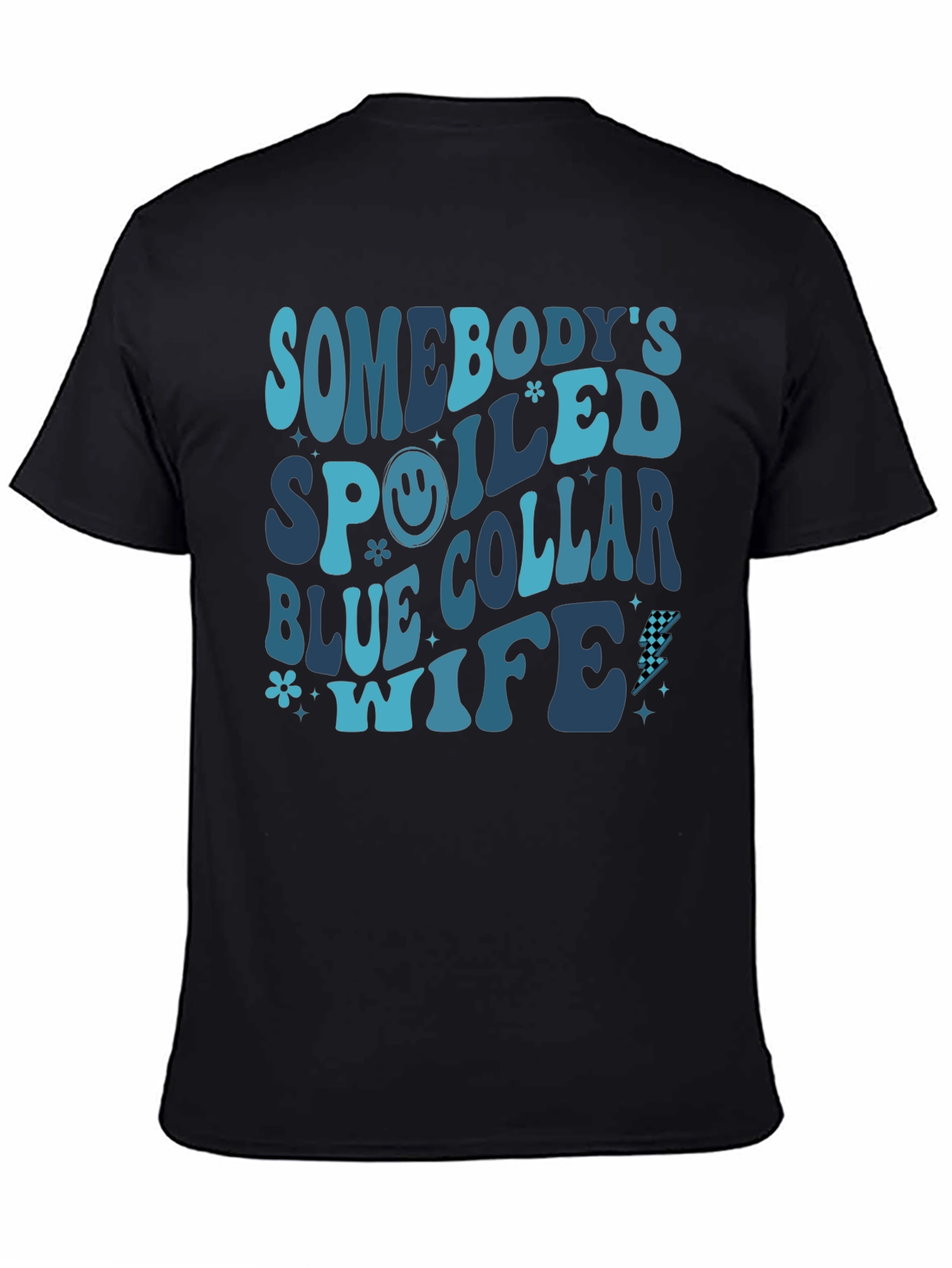 Spoiled Blue Collar Wife Graphic Tee