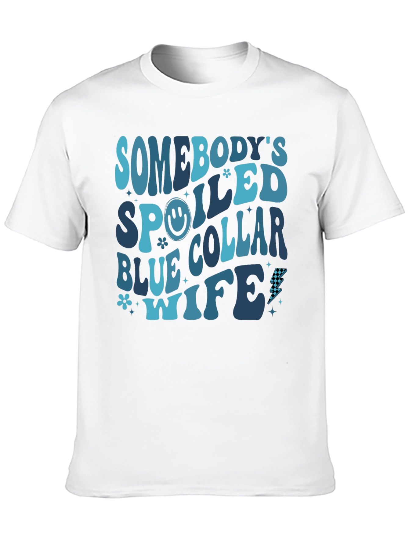 Spoiled Blue Collar Wife Graphic Tee