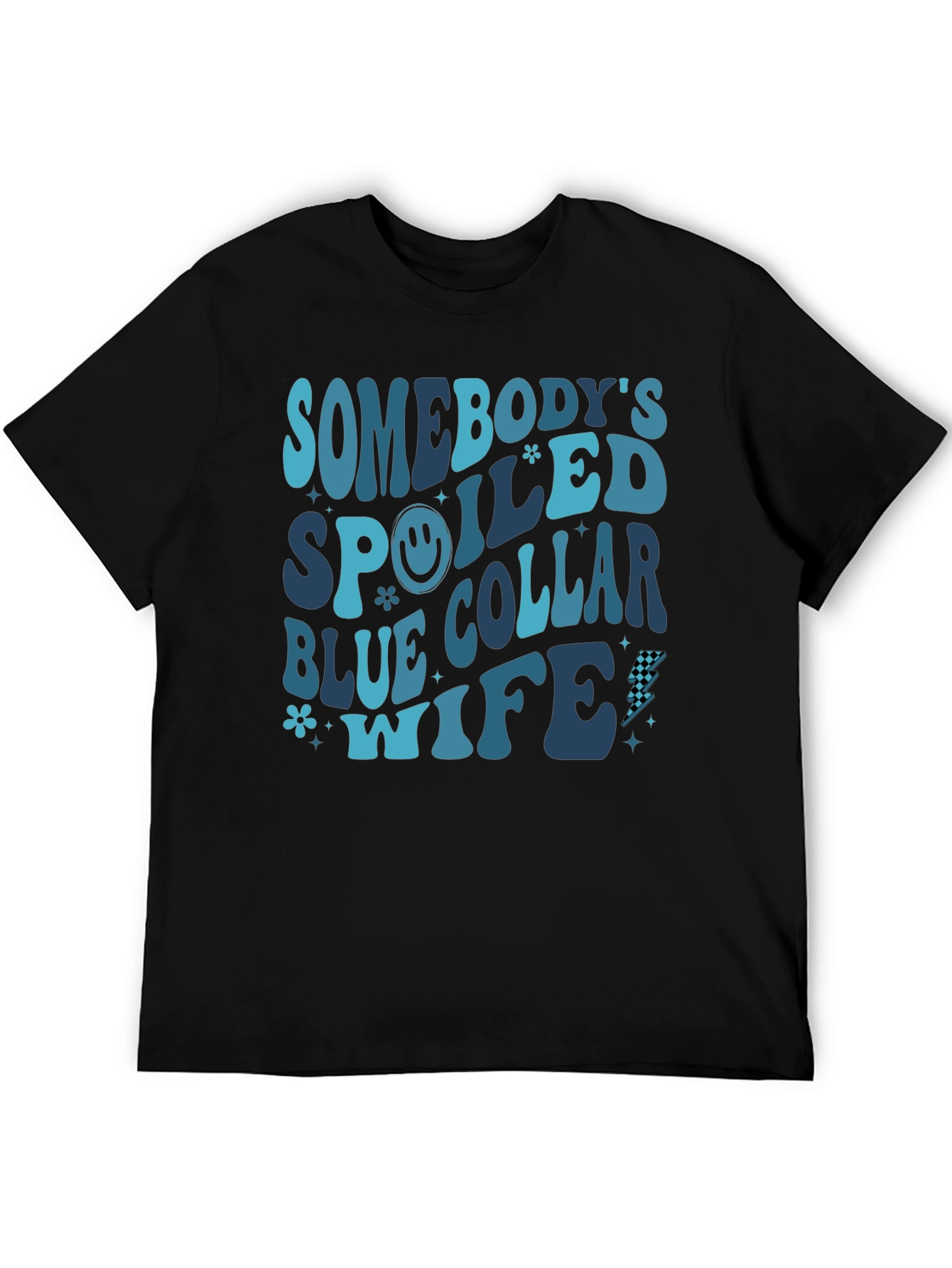 Spoiled Blue Collar Wife Graphic Tee
