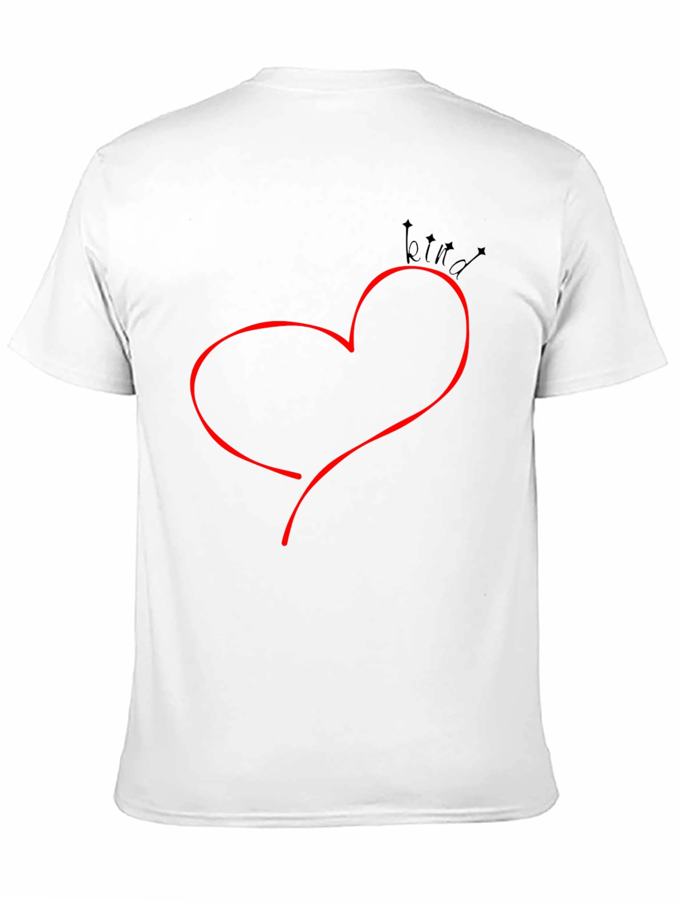 Kind Heart Graphic Tee - Casual Comfort