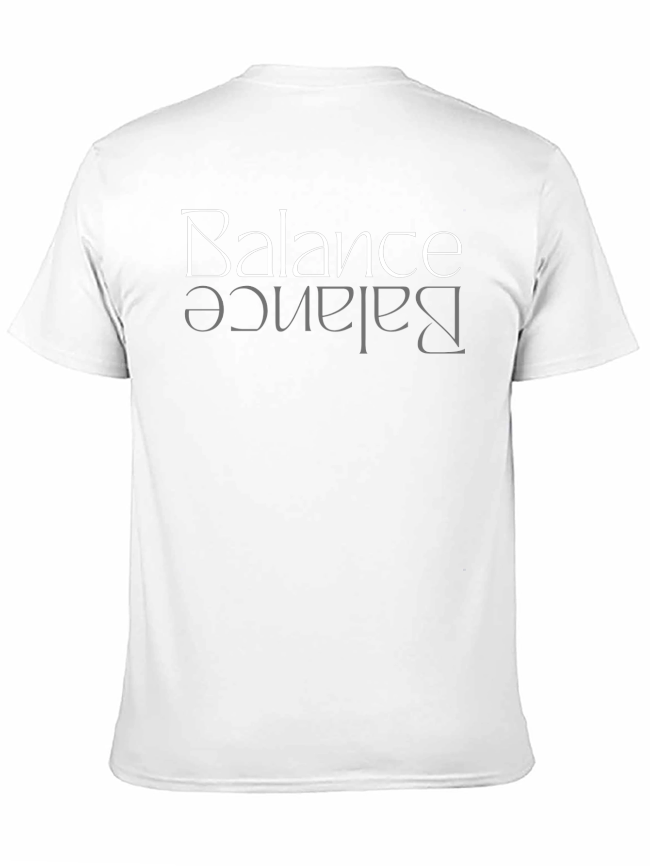 Balance Graphic Tee - Unisex Black T-Shirt