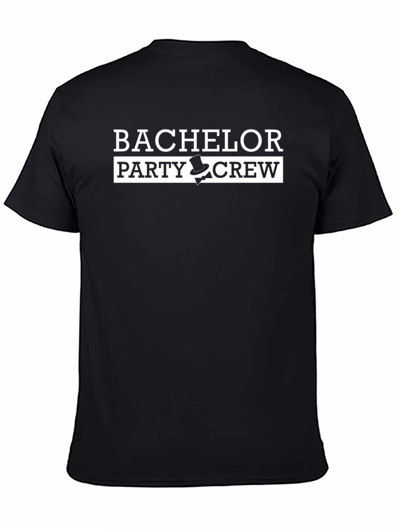 Bachelor Party Crew T-Shirt - Black