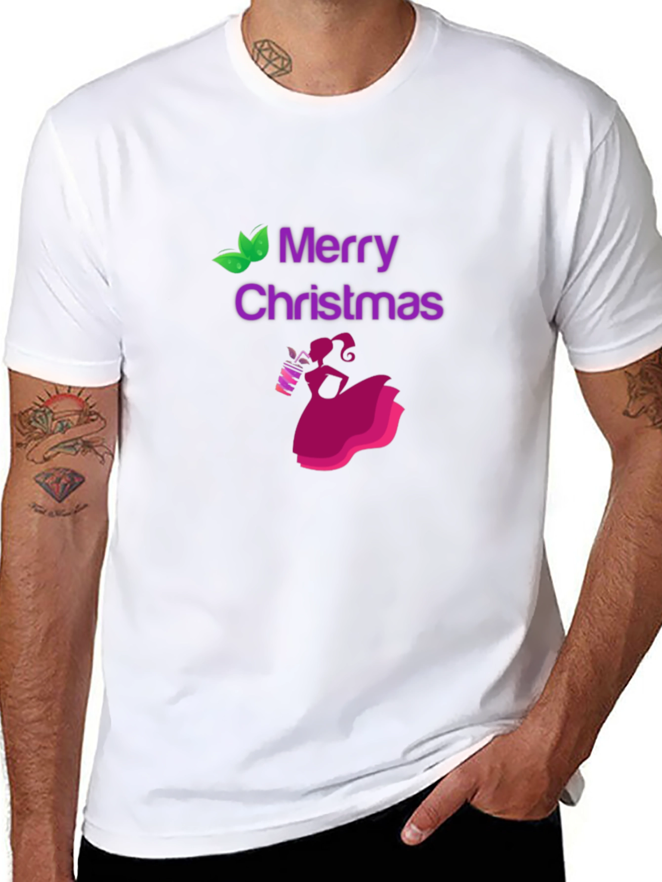 Merry Christmas T-Shirt - Holiday Festive Tee