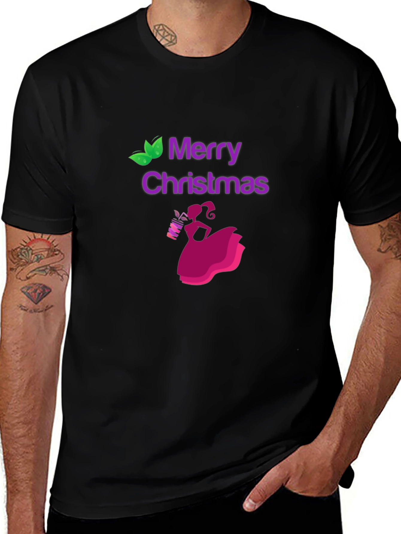 Merry Christmas T-Shirt - Holiday Festive Tee