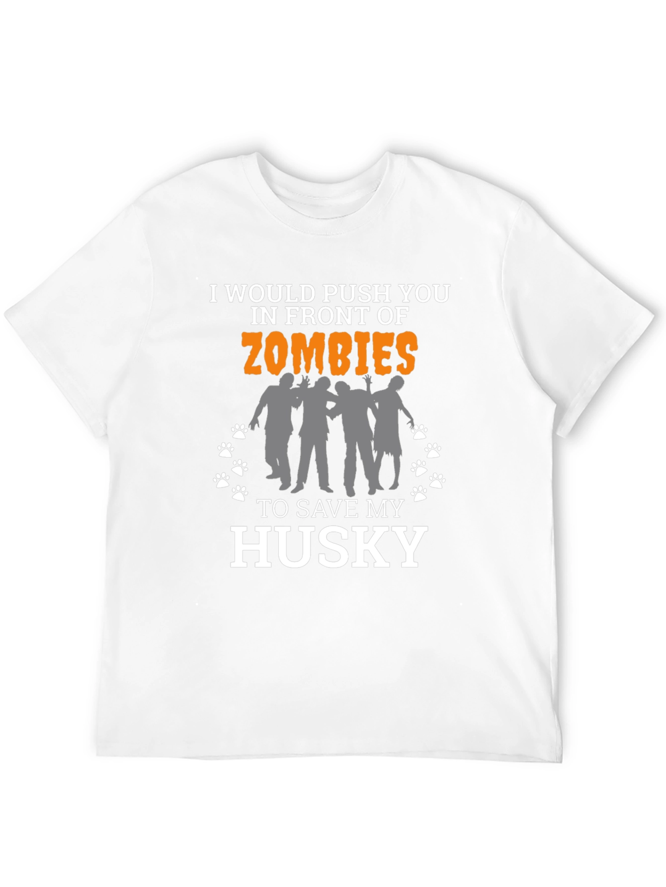 Zombie Husky Lover T-Shirt