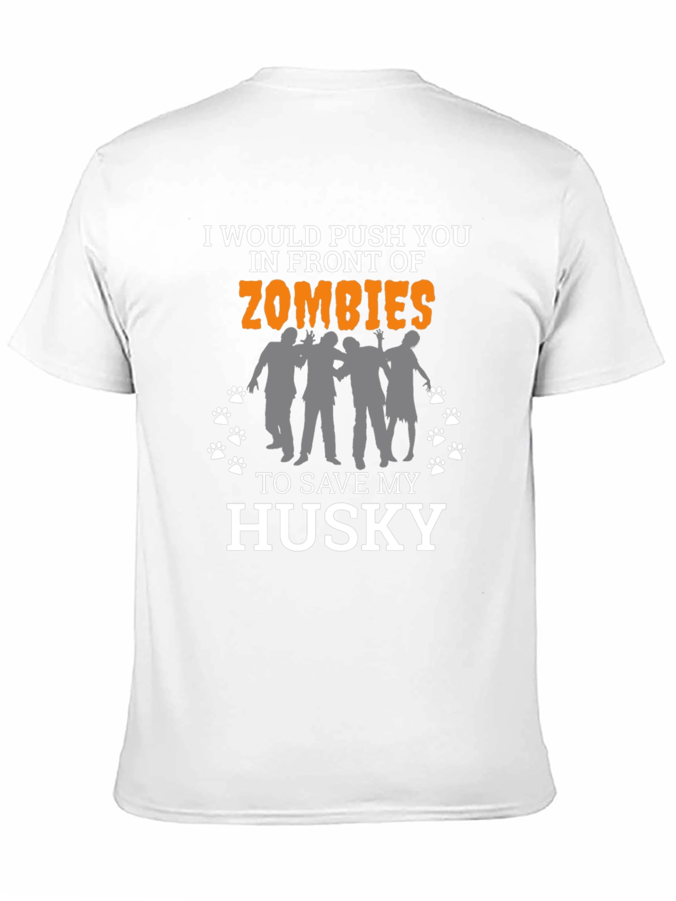 Zombie Husky Lover T-Shirt