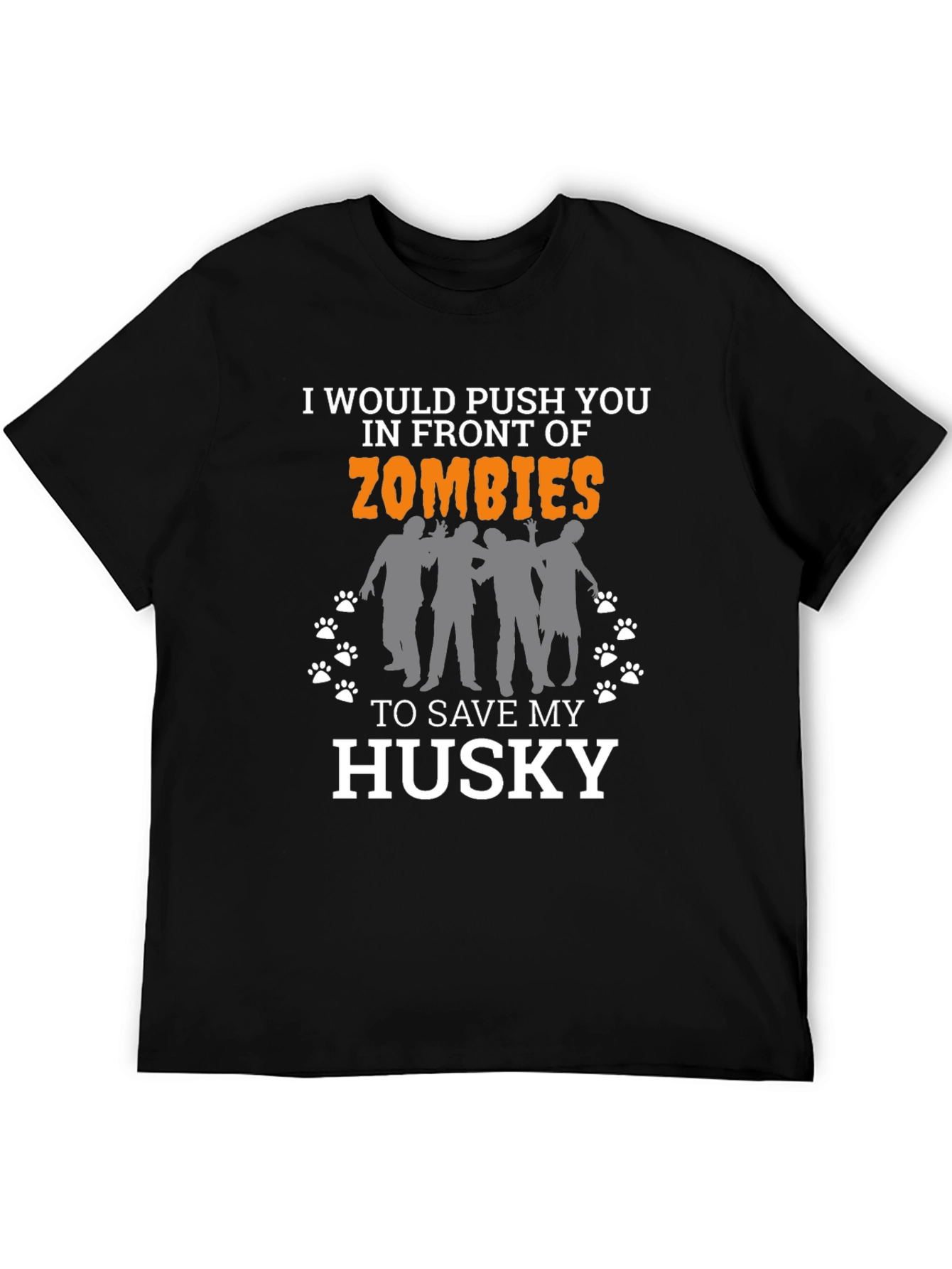 Zombie Husky Lover T-Shirt