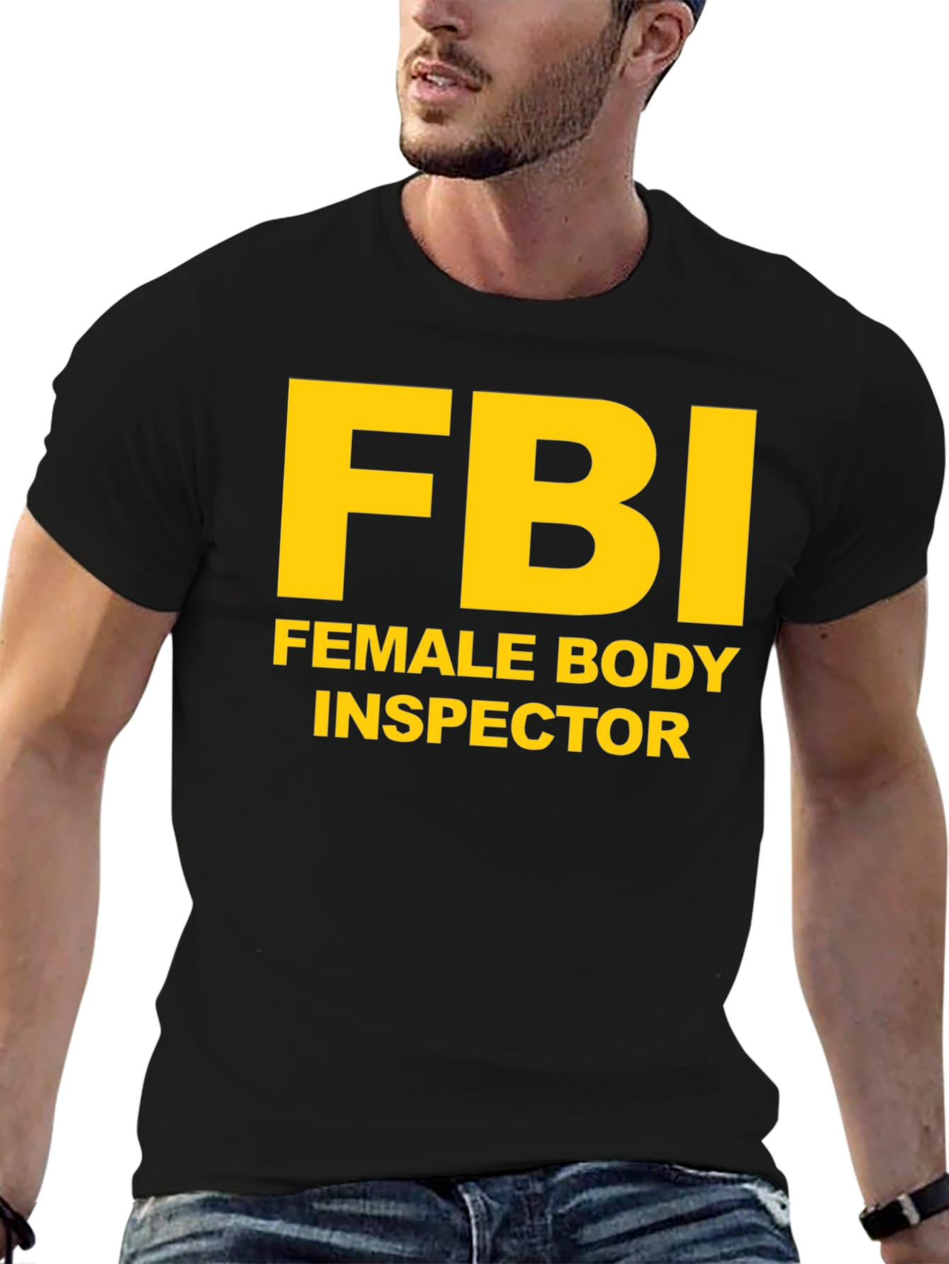 FBI Female Body Inspector Novelty T-Shirt