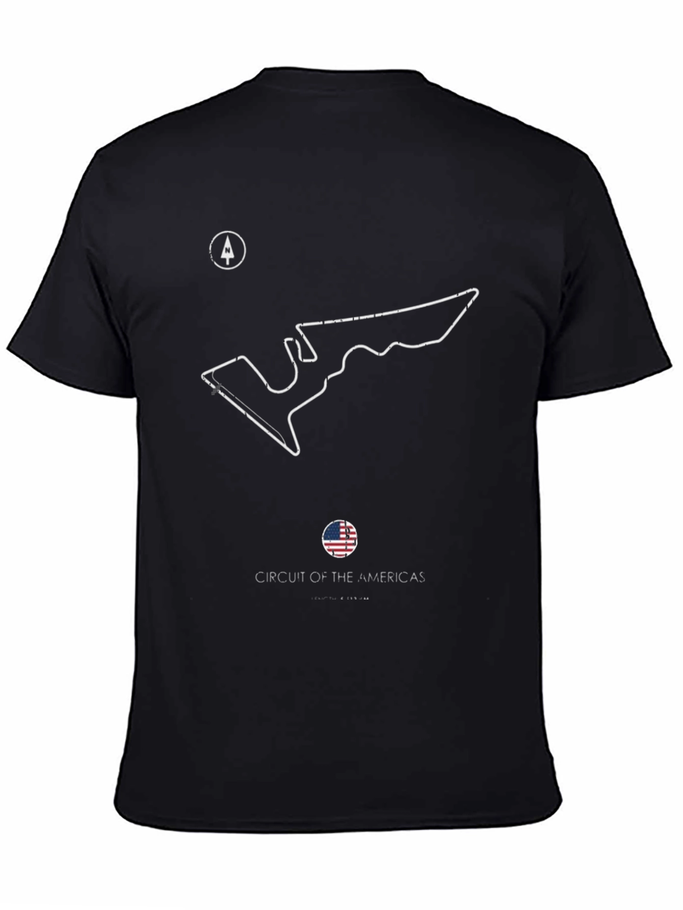 Circuit of the Americas Black T-Shirt