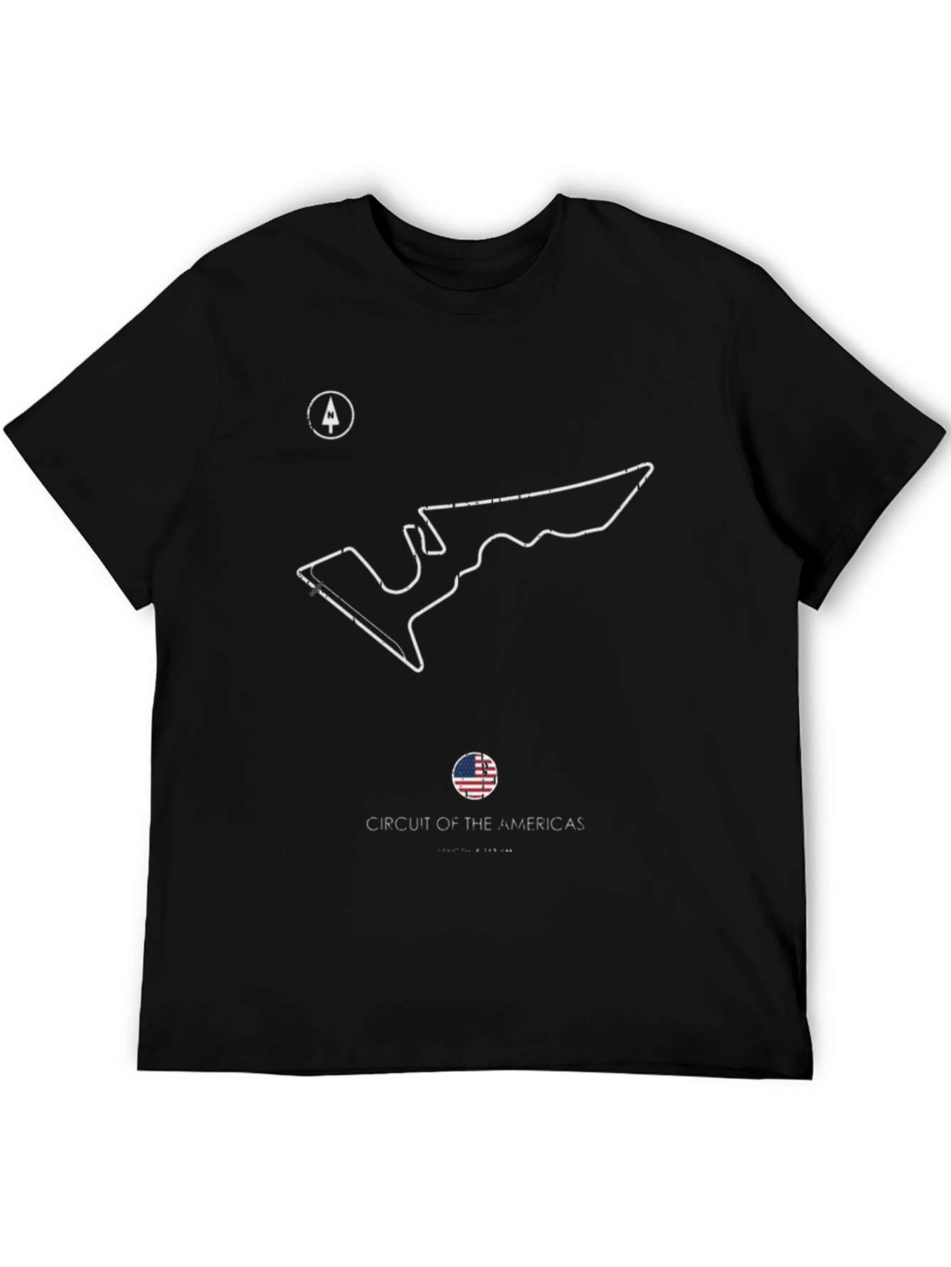 Circuit of the Americas Black T-Shirt