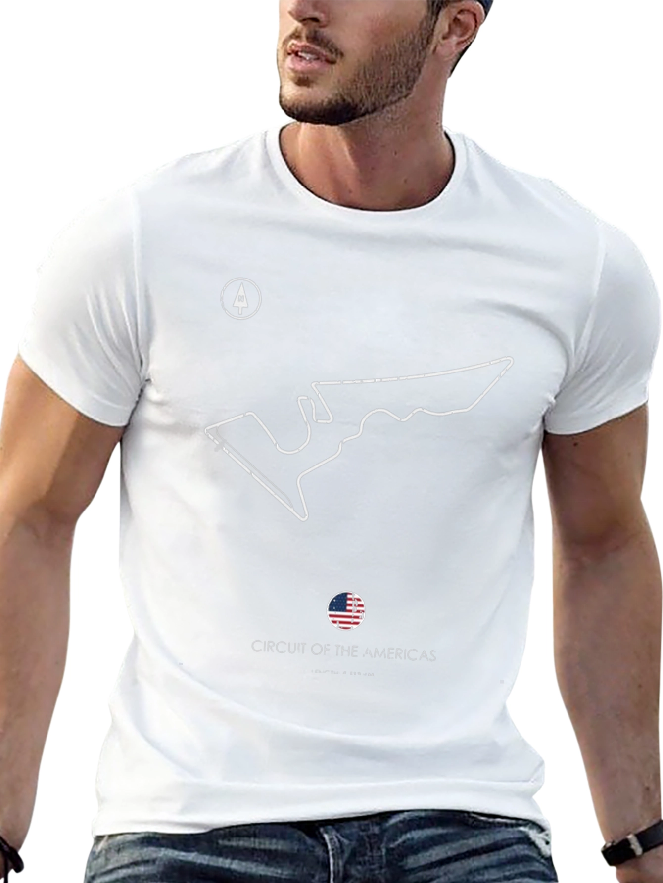 Circuit of the Americas Black T-Shirt