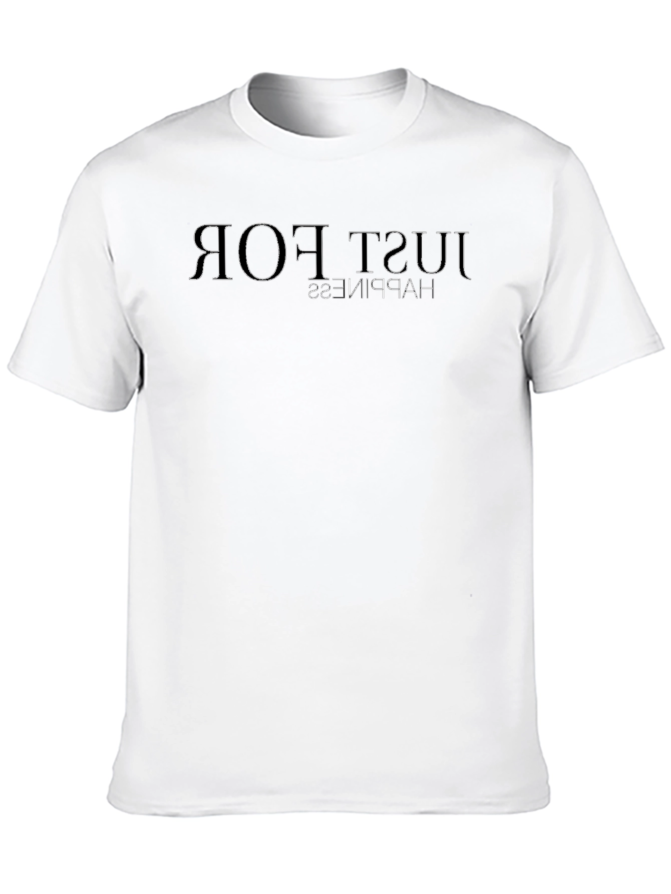 Upside Down Just For Happiness Graphic Tee