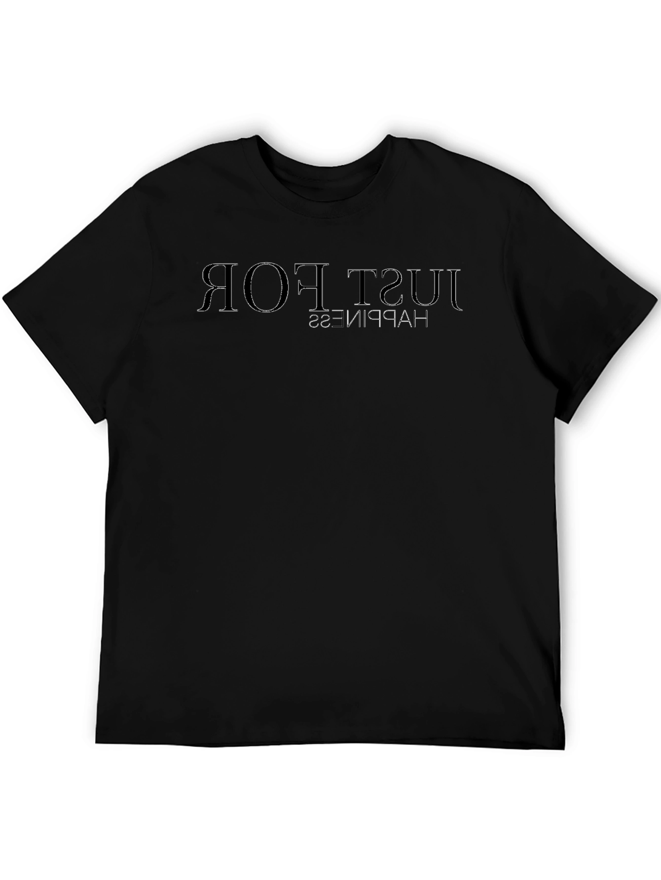 Upside Down Just For Happiness Graphic Tee