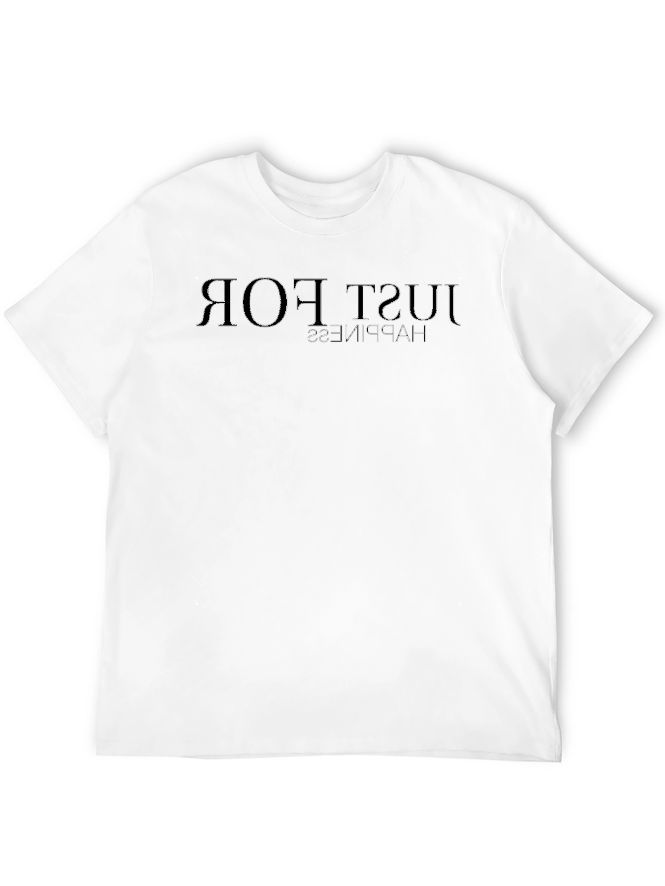 Upside Down Just For Happiness Graphic Tee