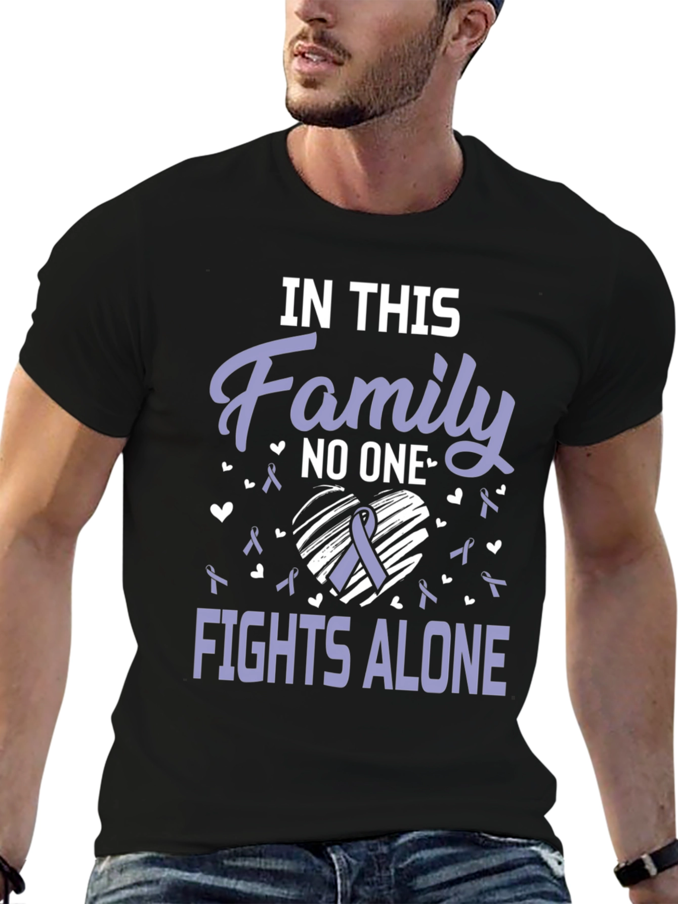 Family Fights Alone Awareness T-Shirt