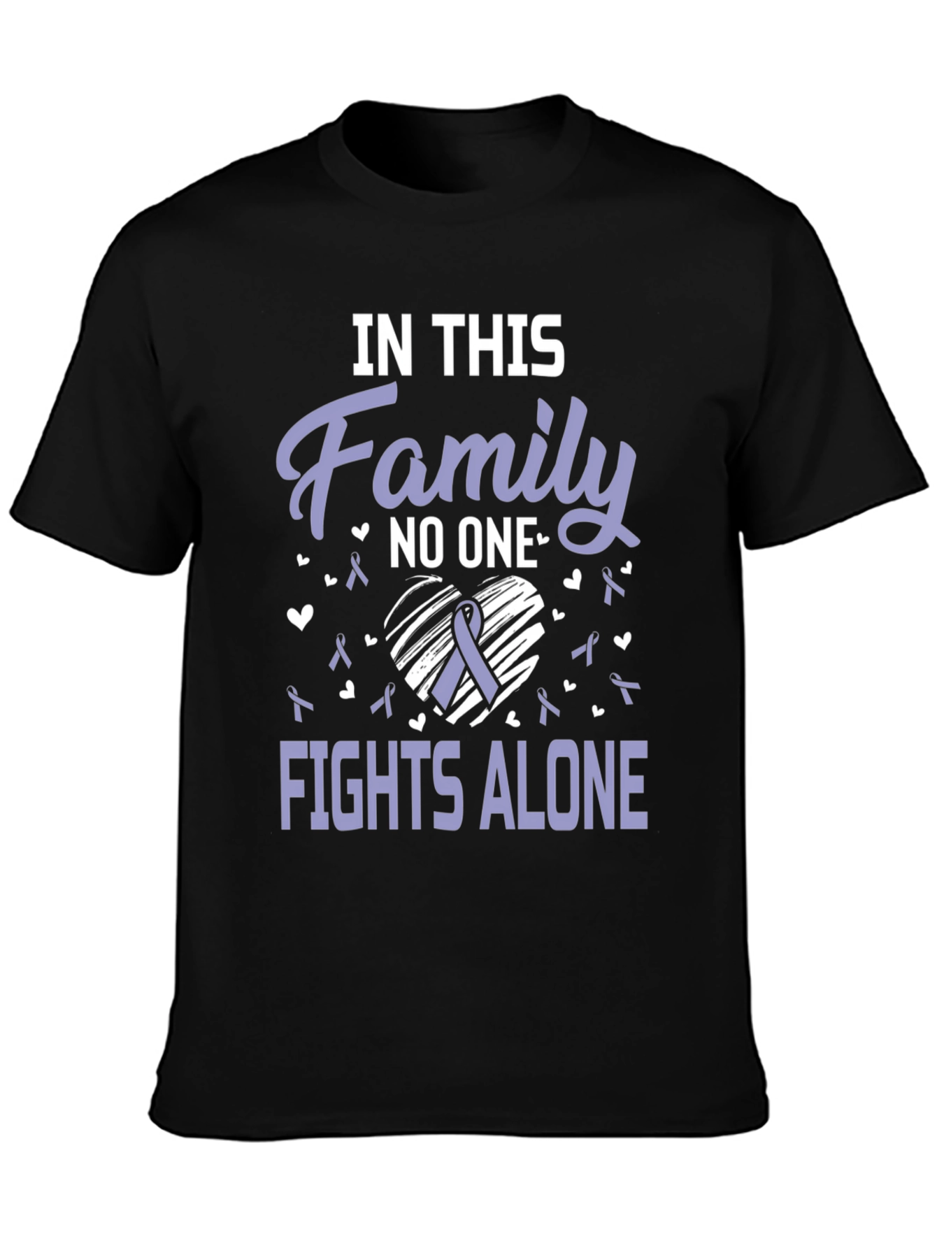Family Fights Alone Awareness T-Shirt