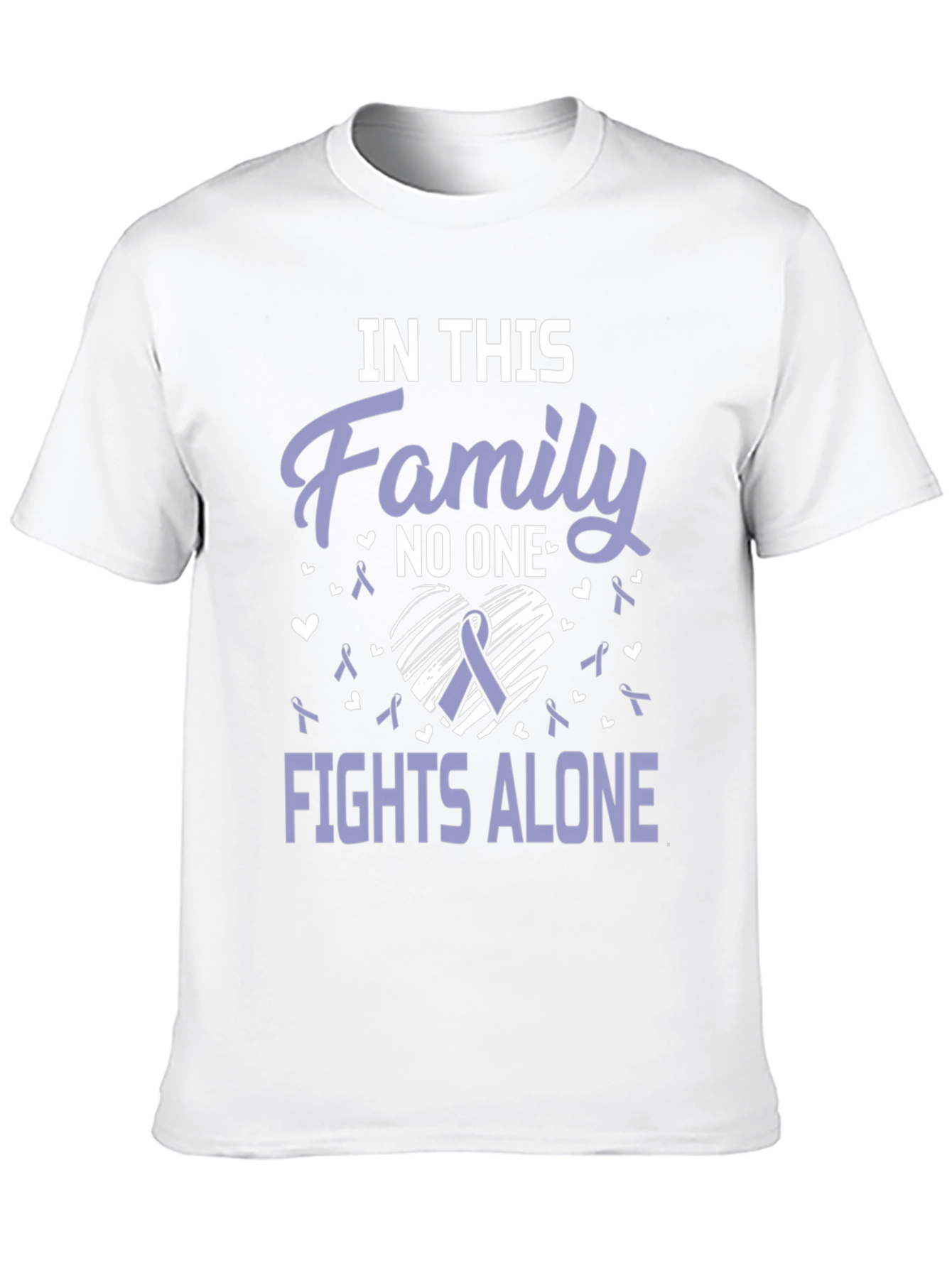 Family Fights Alone Awareness T-Shirt
