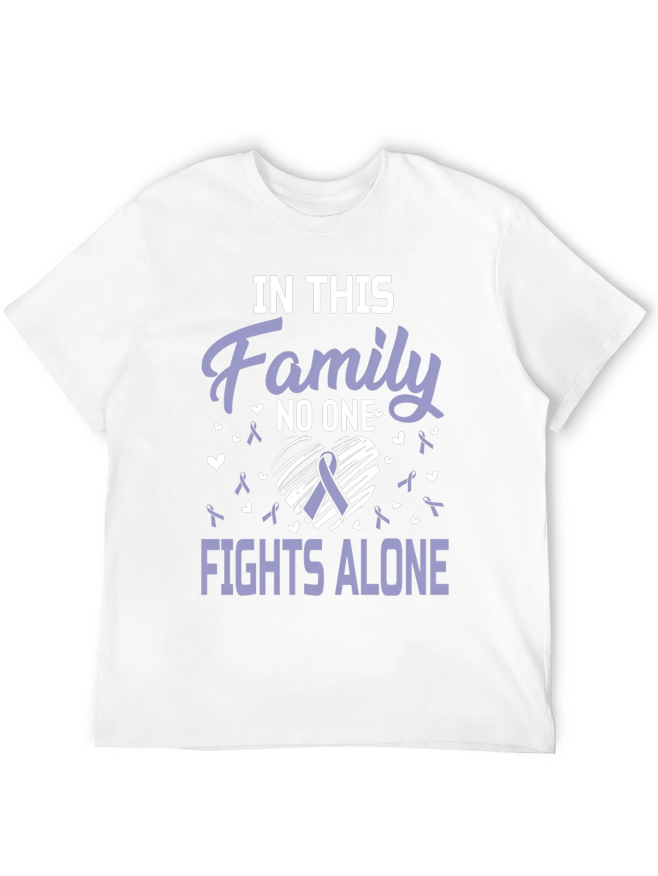 Family Fights Alone Awareness T-Shirt