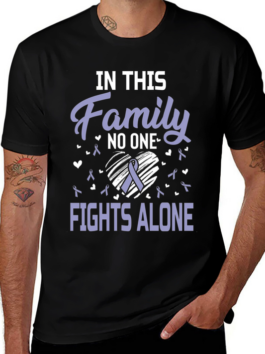 Family Fights Alone Awareness T-Shirt
