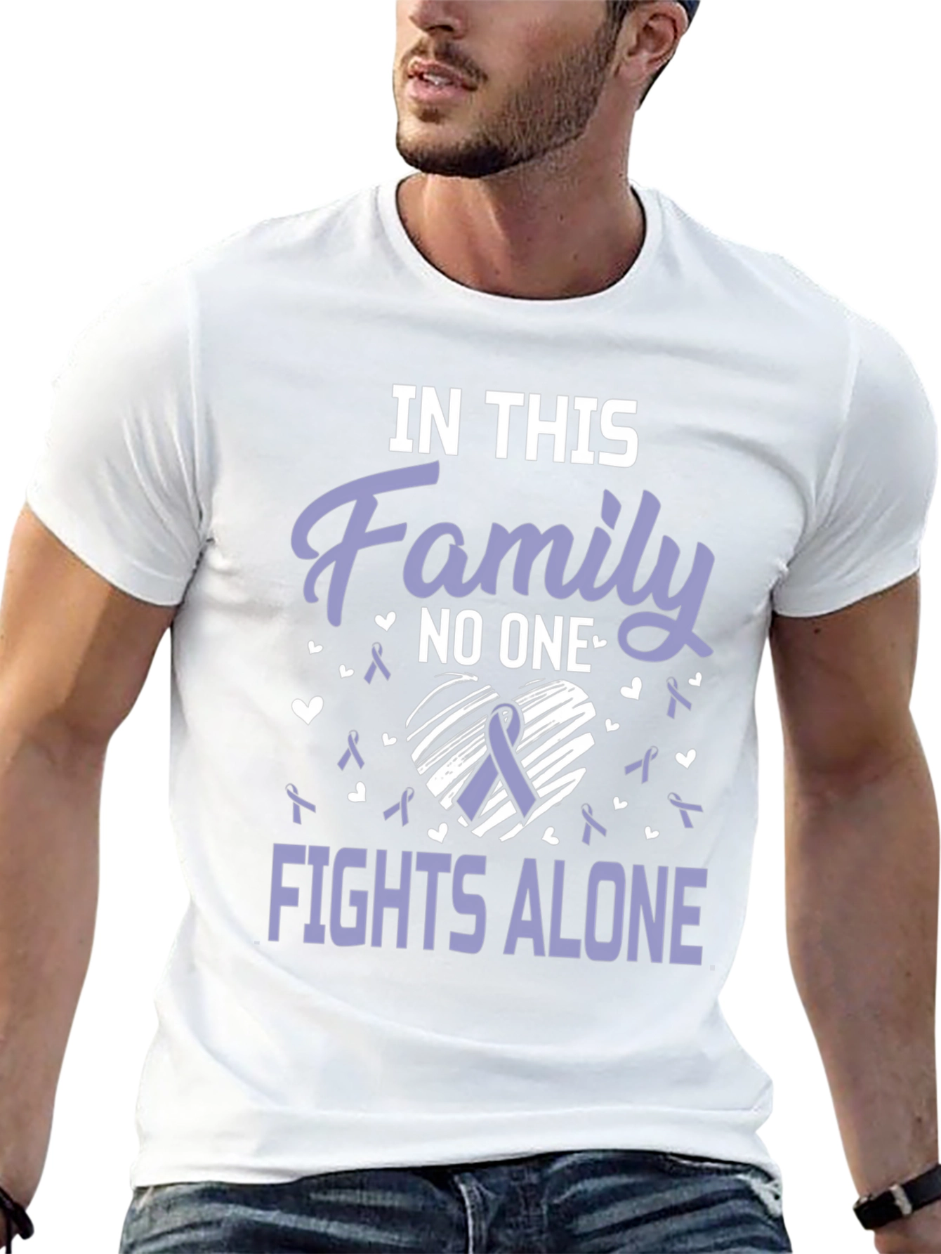 Family Fights Alone Awareness T-Shirt