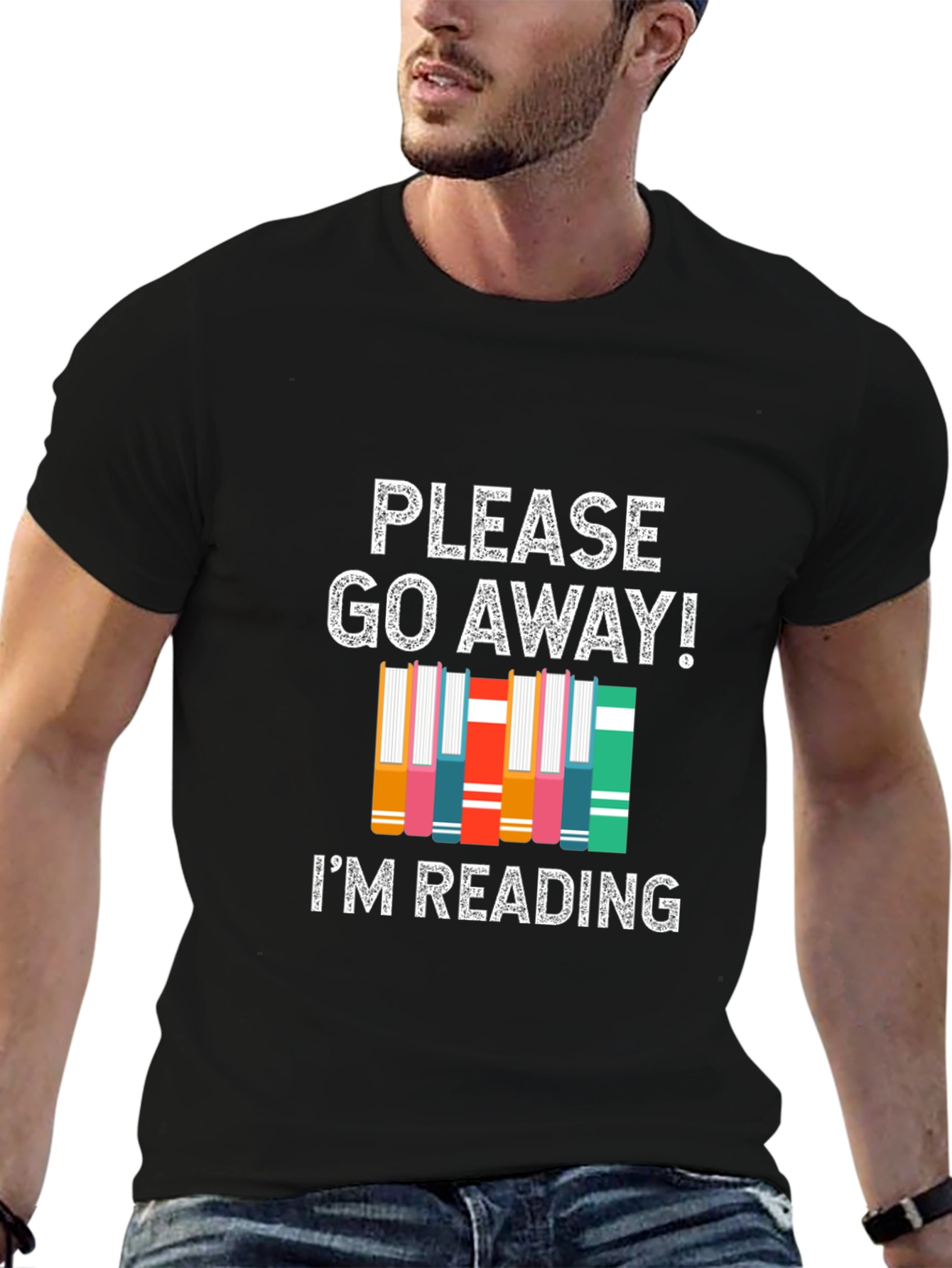 Please Go Away Im Reading T-Shirt