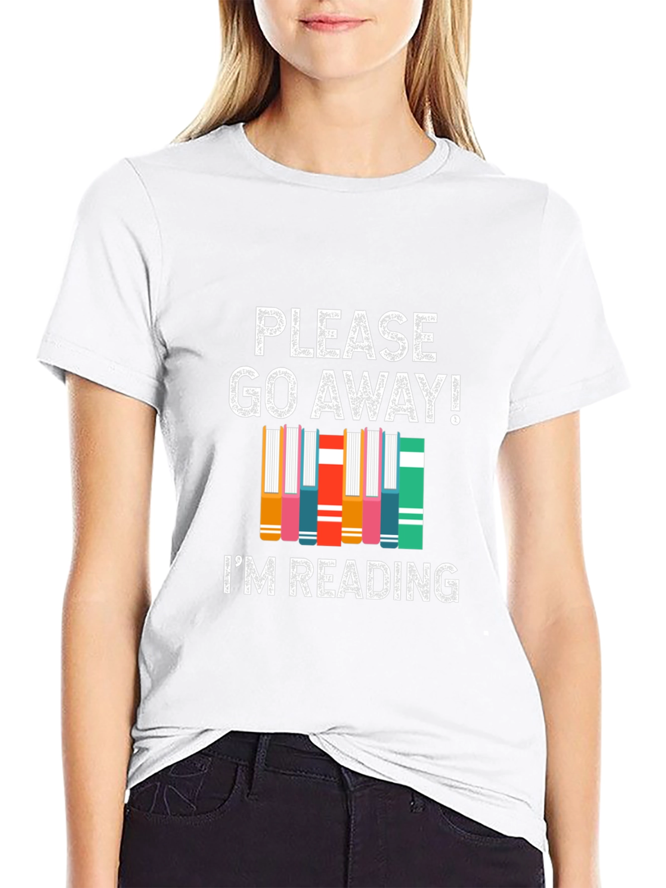 Please Go Away Im Reading T-Shirt