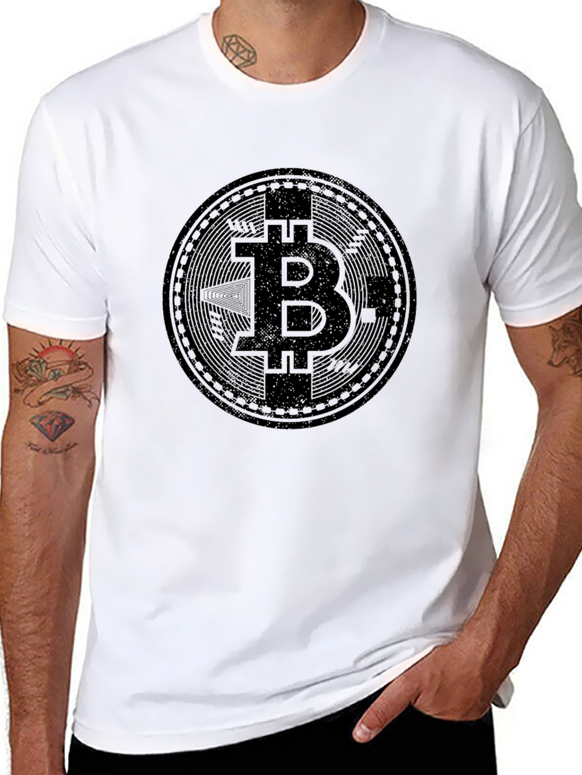 Bitcoin Graphic Tee - Crypto Fashion