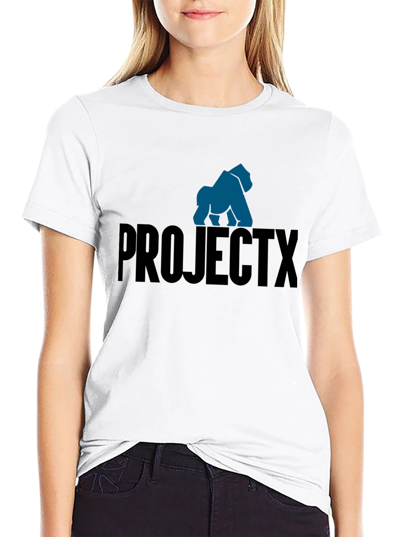 ProjectX Gorilla Graphic Tee - Black