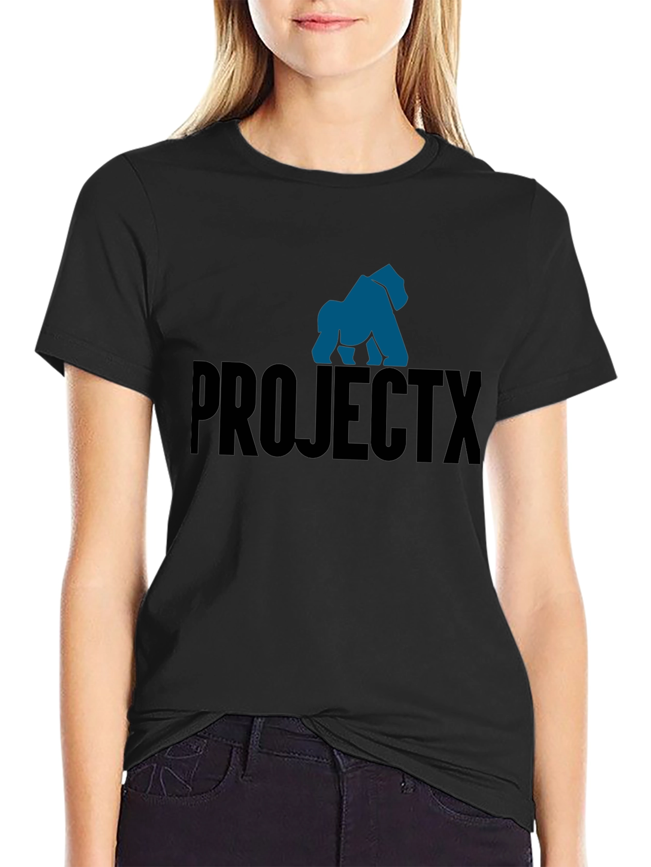 ProjectX Gorilla Graphic Tee - Black