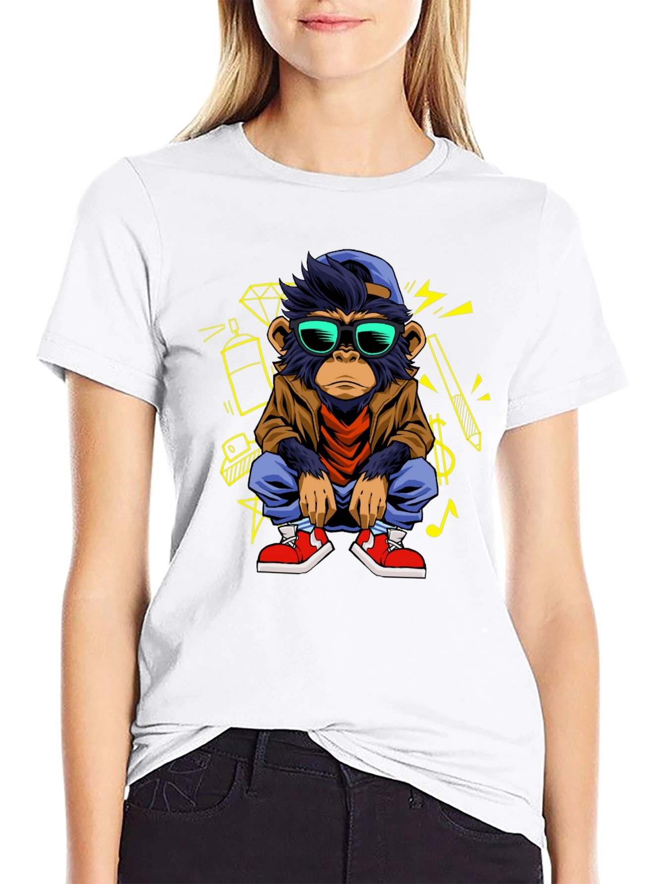 Cool Monkey Graphic Tee - Streetwear Style