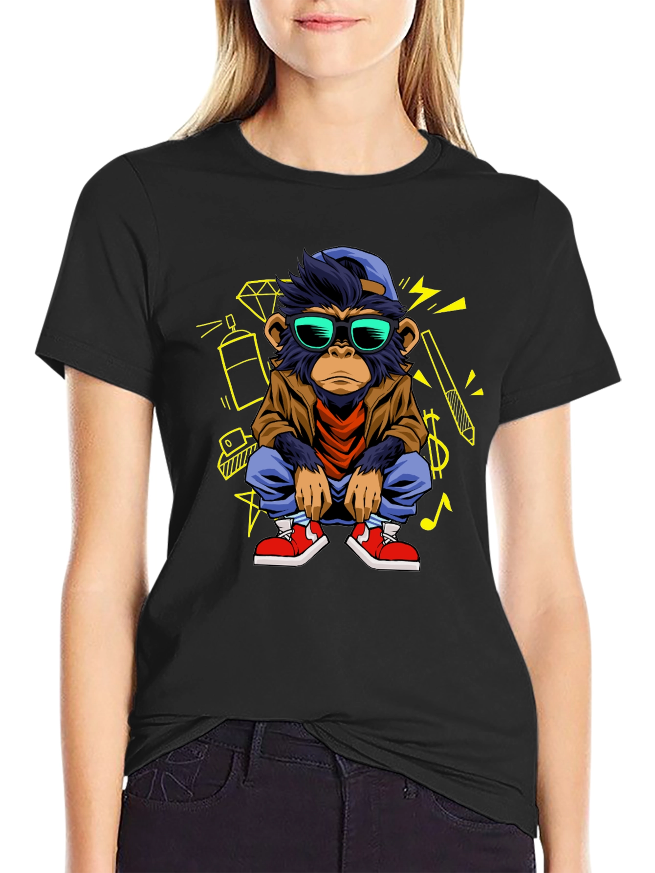 Cool Monkey Graphic Tee - Streetwear Style