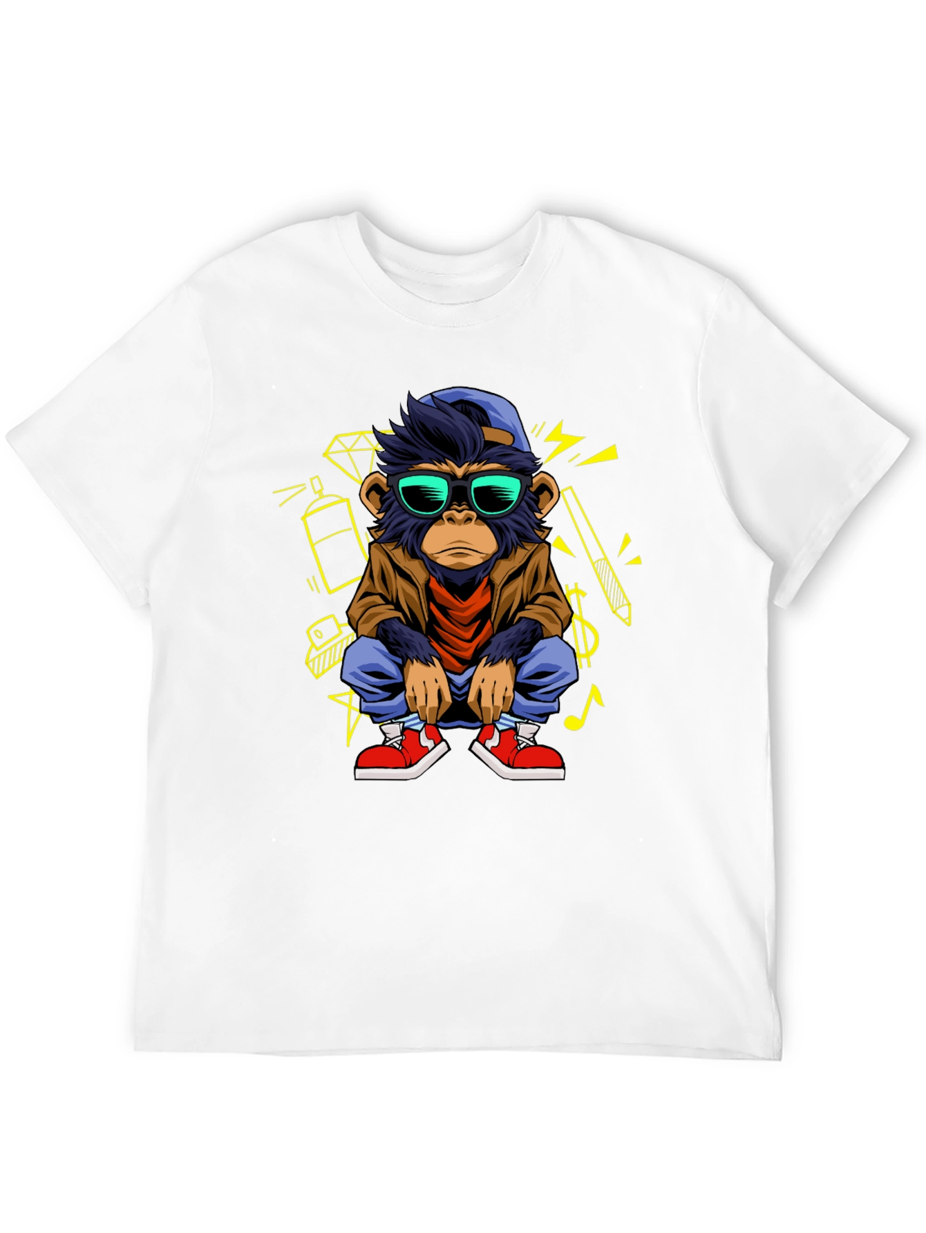 Cool Monkey Graphic Tee - Streetwear Style