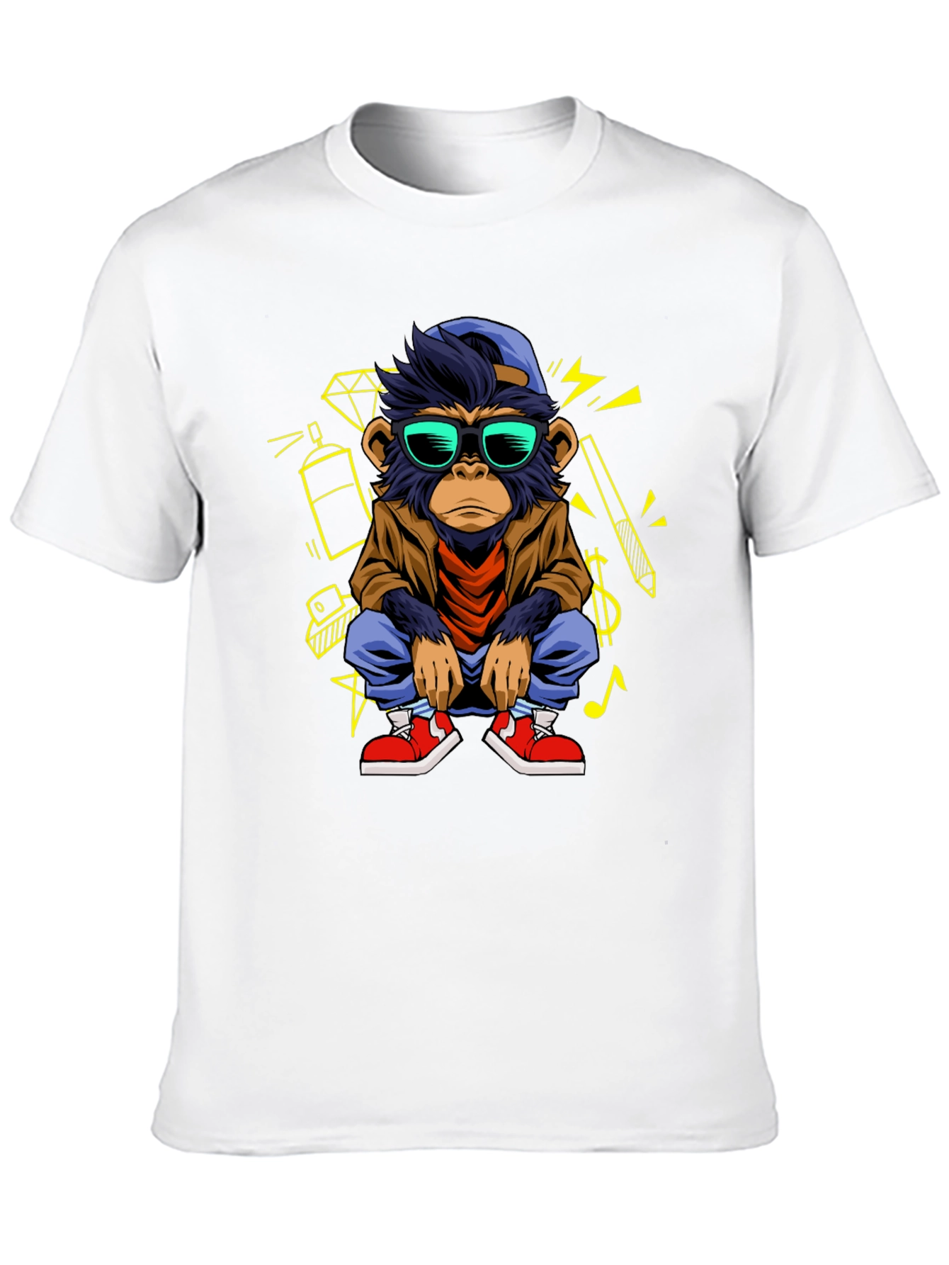 Cool Monkey Graphic Tee - Streetwear Style