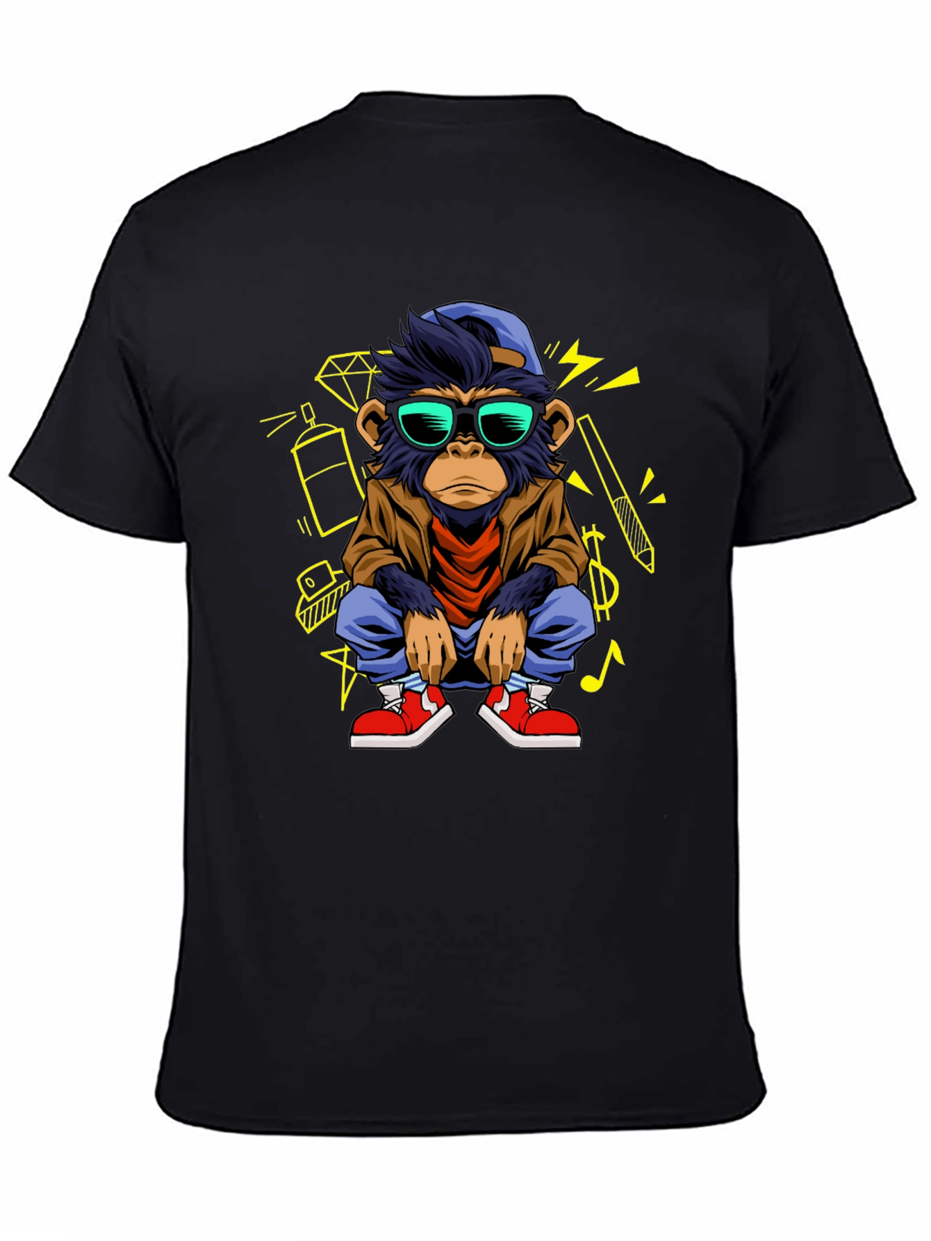 Cool Monkey Graphic Tee - Streetwear Style