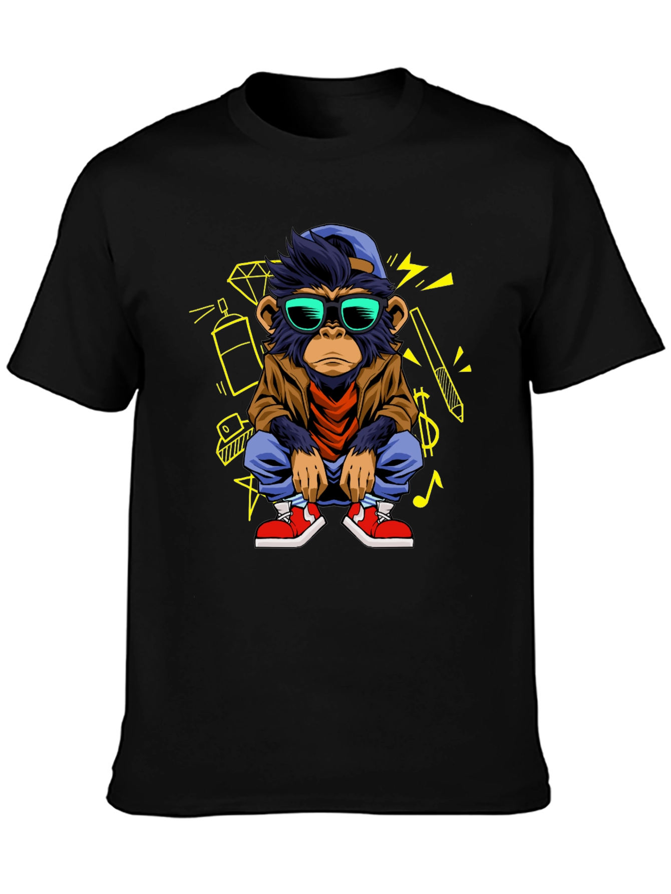 Cool Monkey Graphic Tee - Streetwear Style
