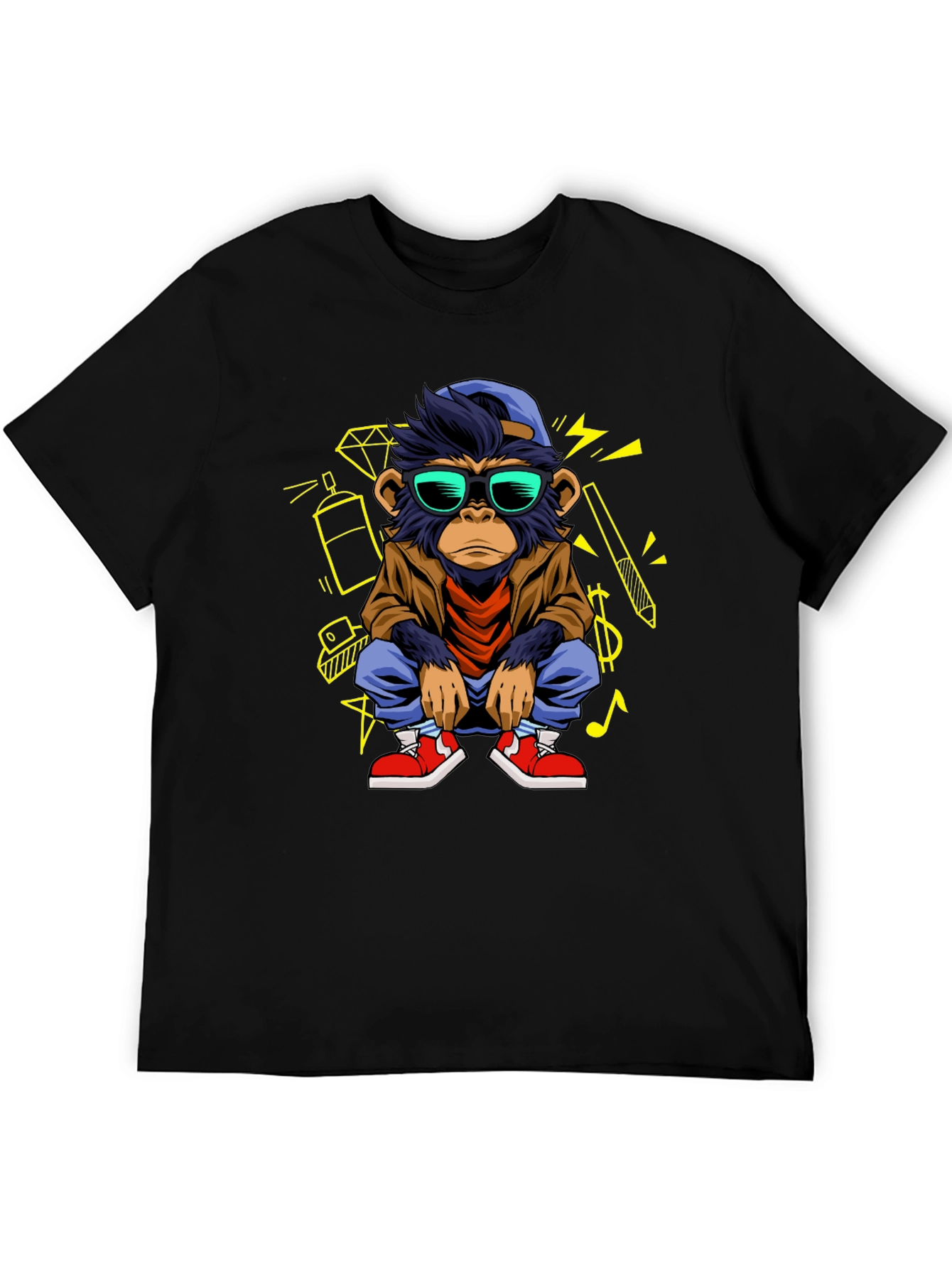 Cool Monkey Graphic Tee - Streetwear Style
