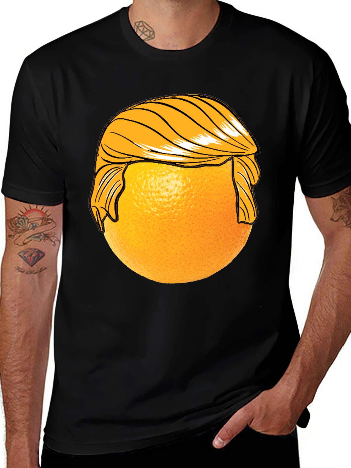 Trump Orange Funny Political T-Shirt