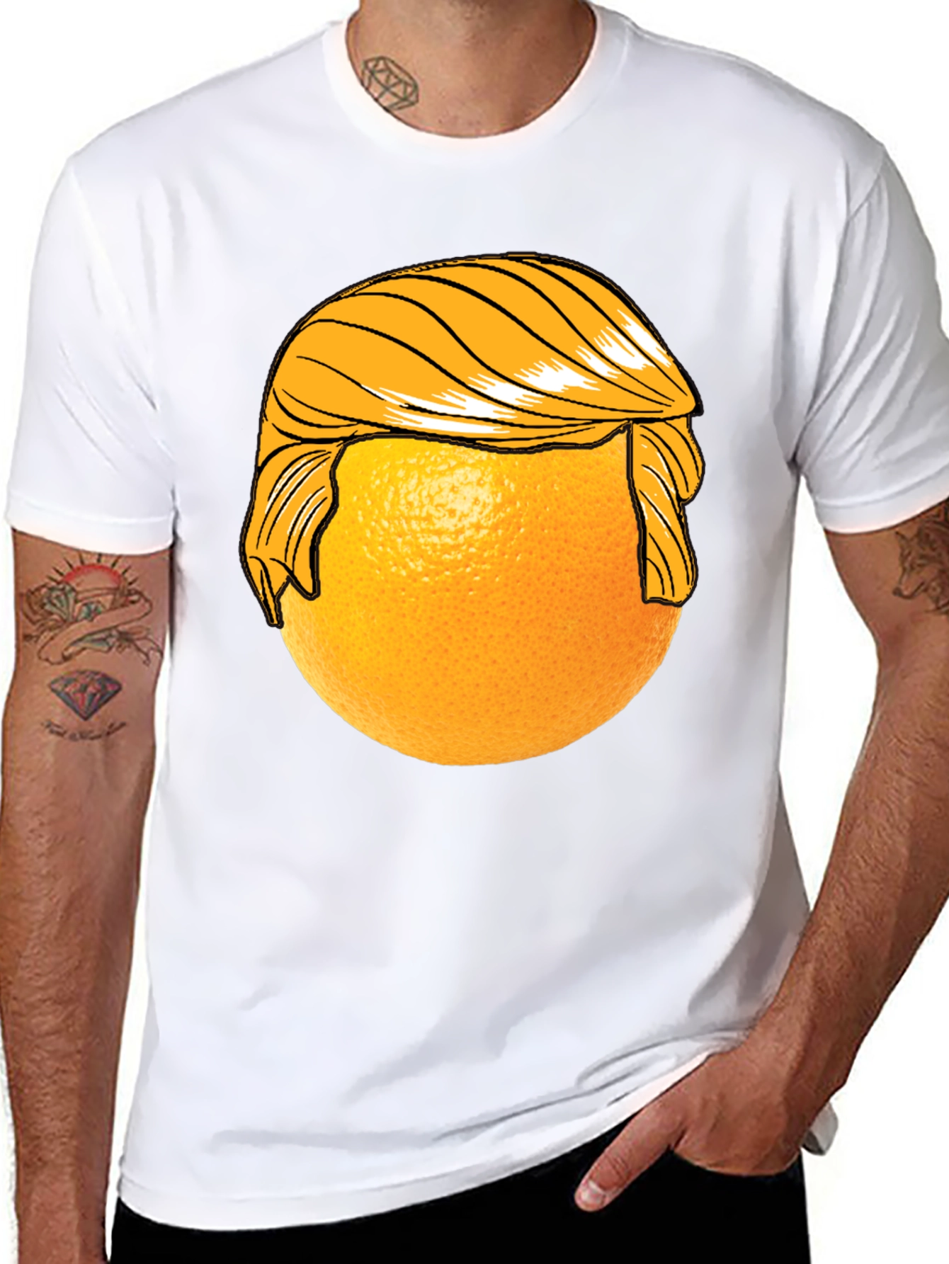 Trump Orange Funny Political T-Shirt