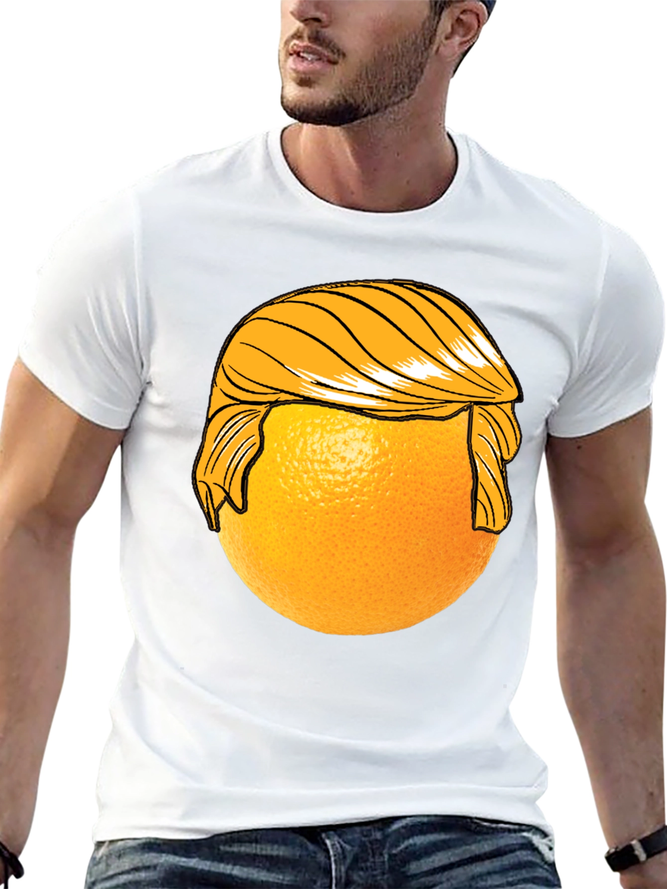 Trump Orange Funny Political T-Shirt