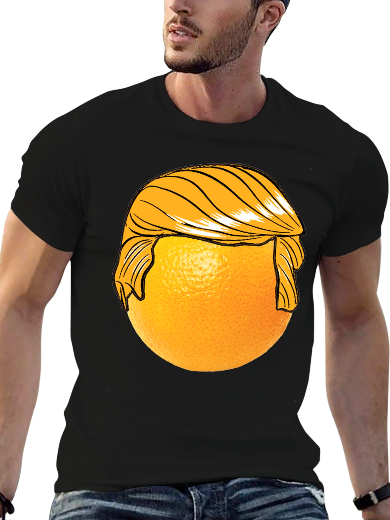 Trump Orange Funny Political T-Shirt
