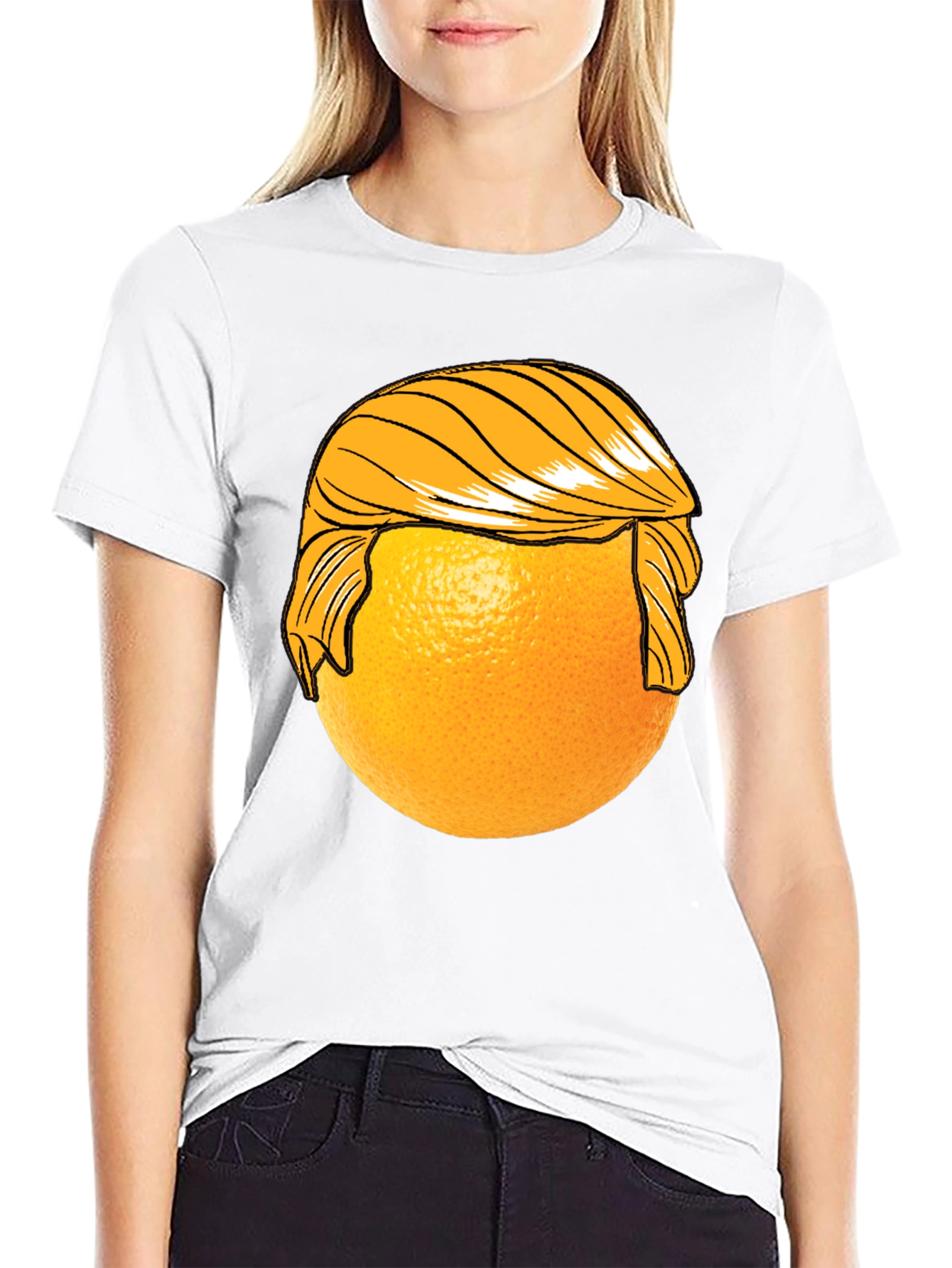 Trump Orange Funny Political T-Shirt