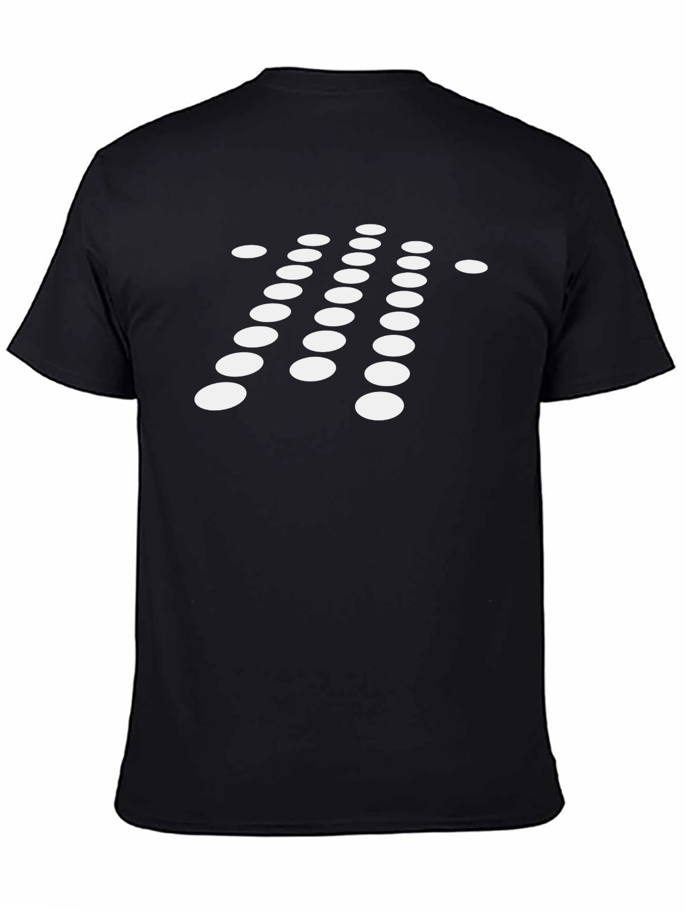 Geometric Circle Pattern T-Shirt - Modern Design