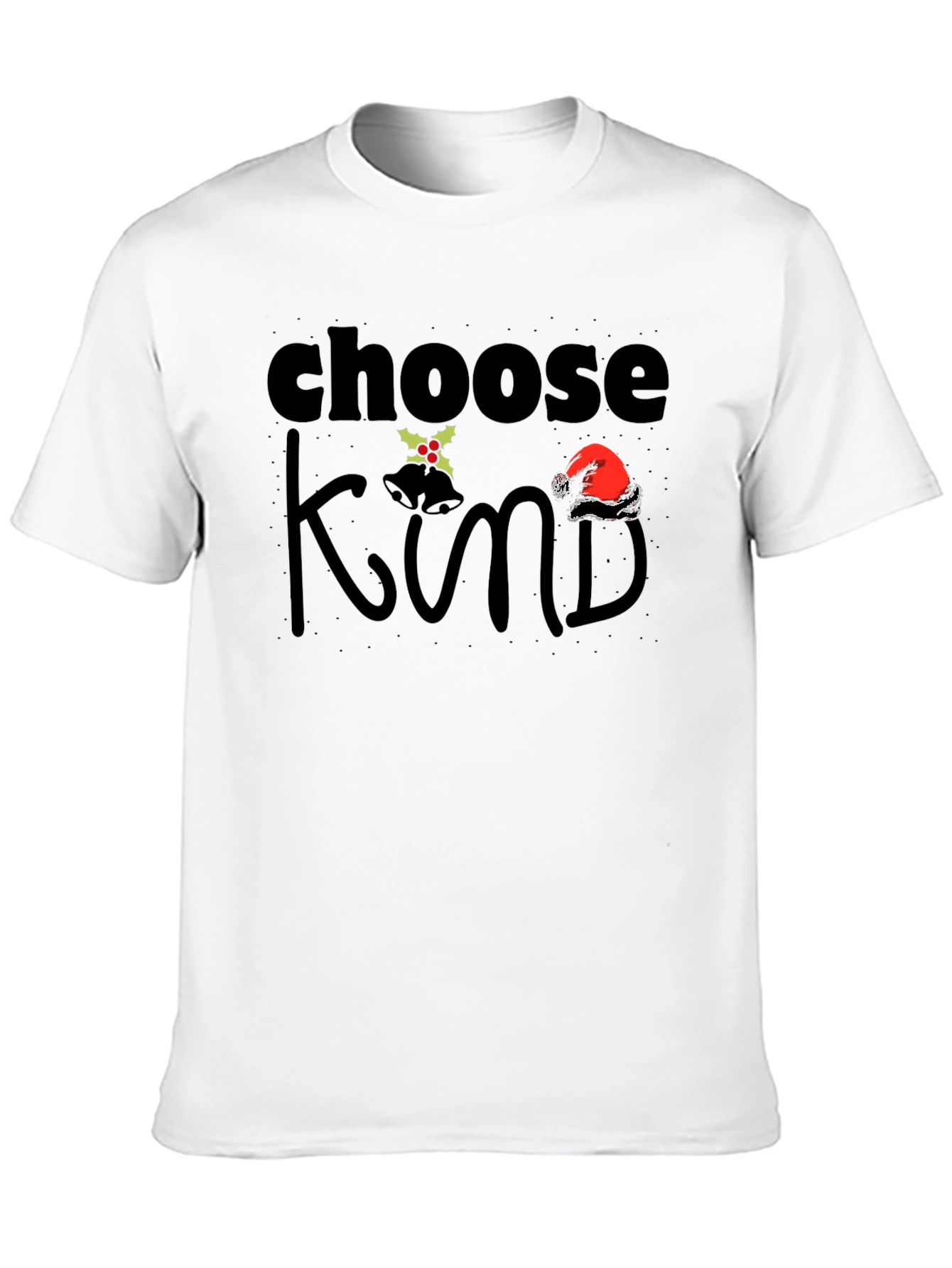 Choose Kind Christmas Holiday Graphic T-Shirt